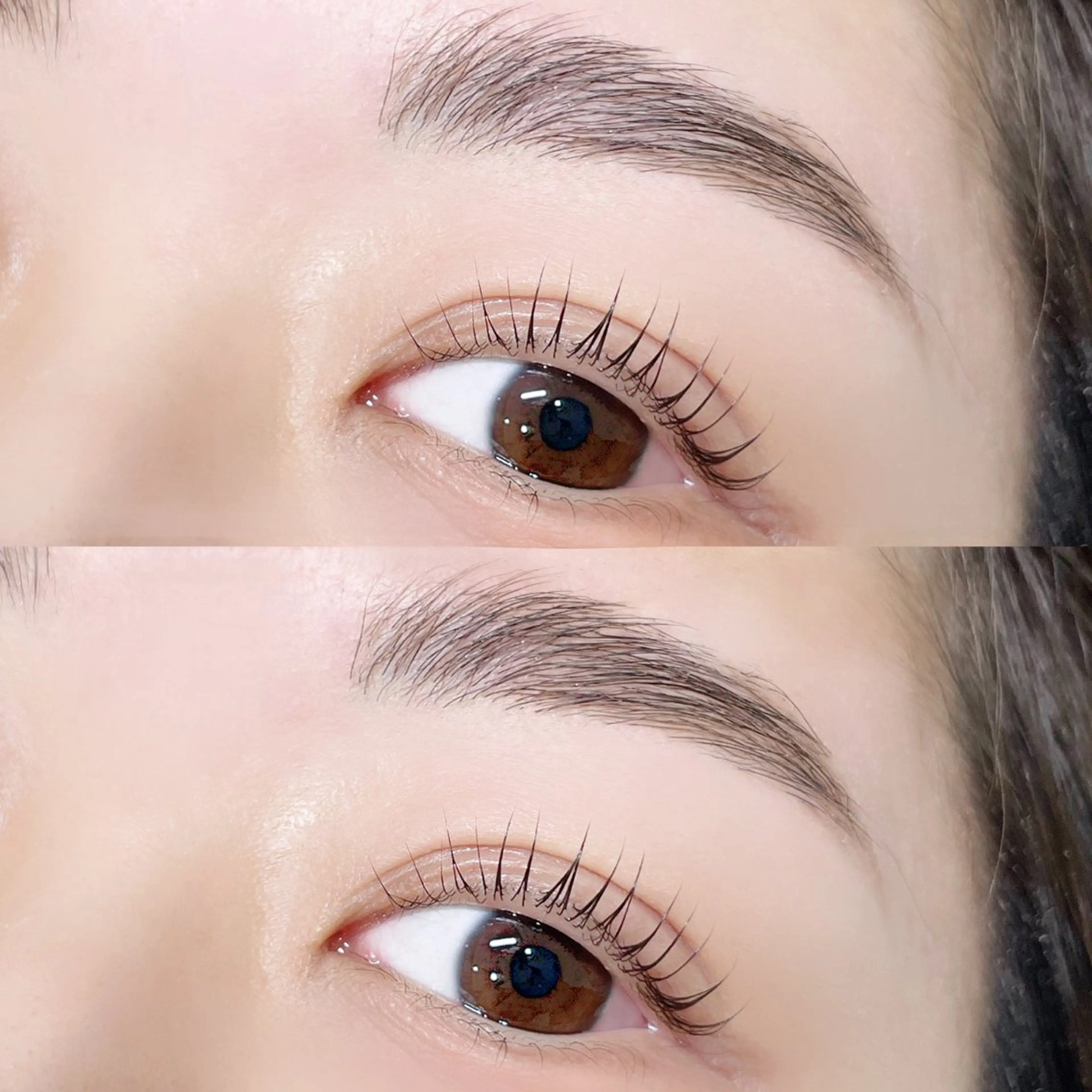 マツエク・マツパ パリジェンヌラッシュリフト eyeHbe まつげと眉毛のサロンのマツエク・マツパデザイン