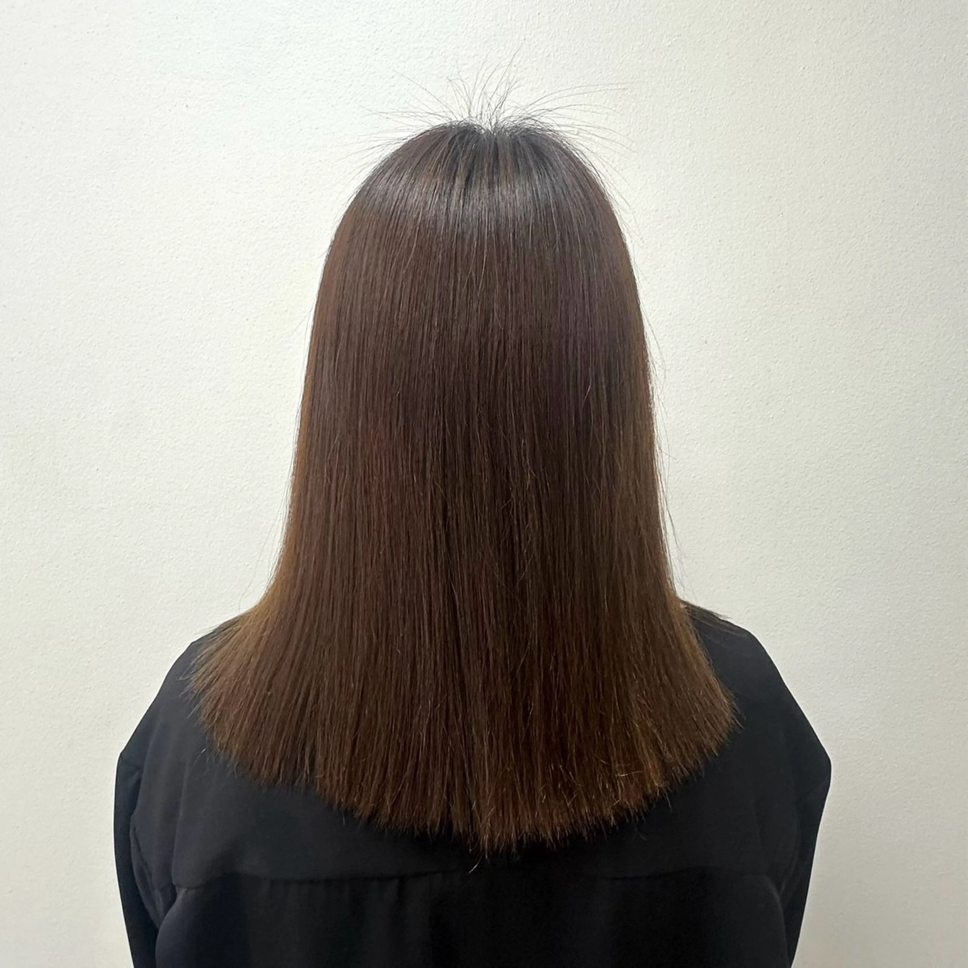 ミディアム パーマ 縮毛矯正 田中 汰知のヘアスタイル