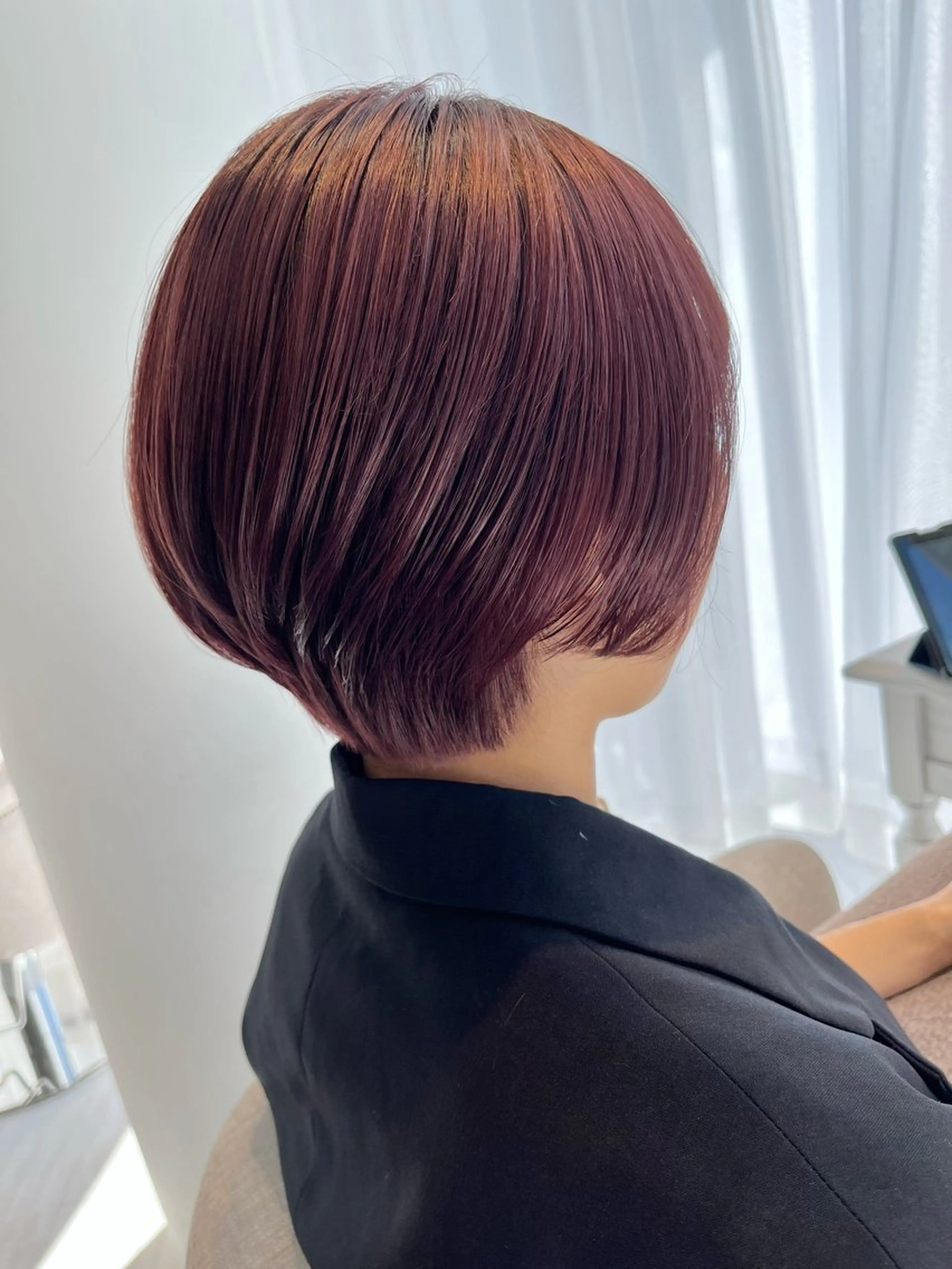 ショート ボブ/レイヤー/ 茉莉花のヘアスタイル