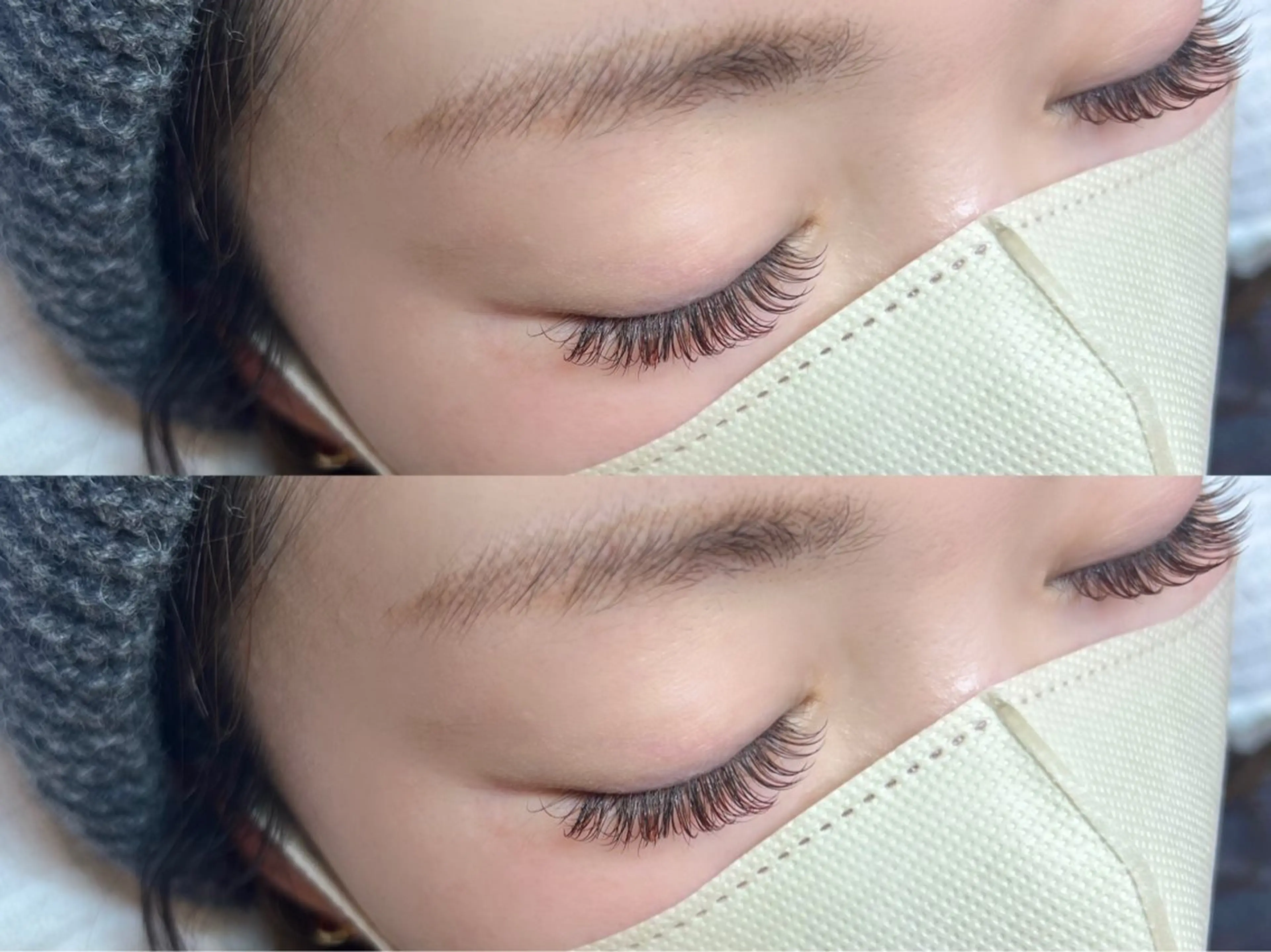 マツエク・マツパ カラーマツエク LAKE eyelashのマツエク・マツパデザイン