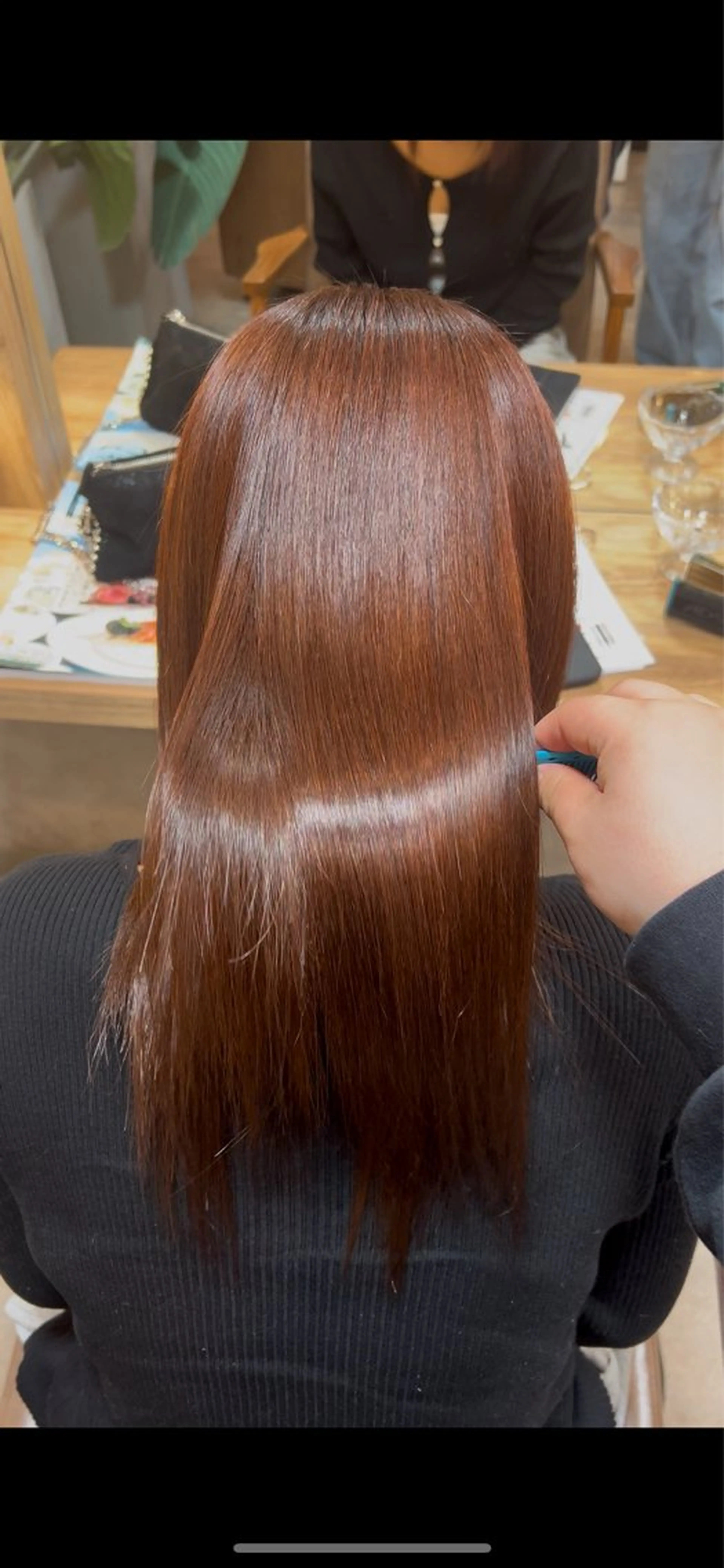 セミロング カラー トリートメント ヘアカラー トリートメント 高森 俊輔のヘアスタイル