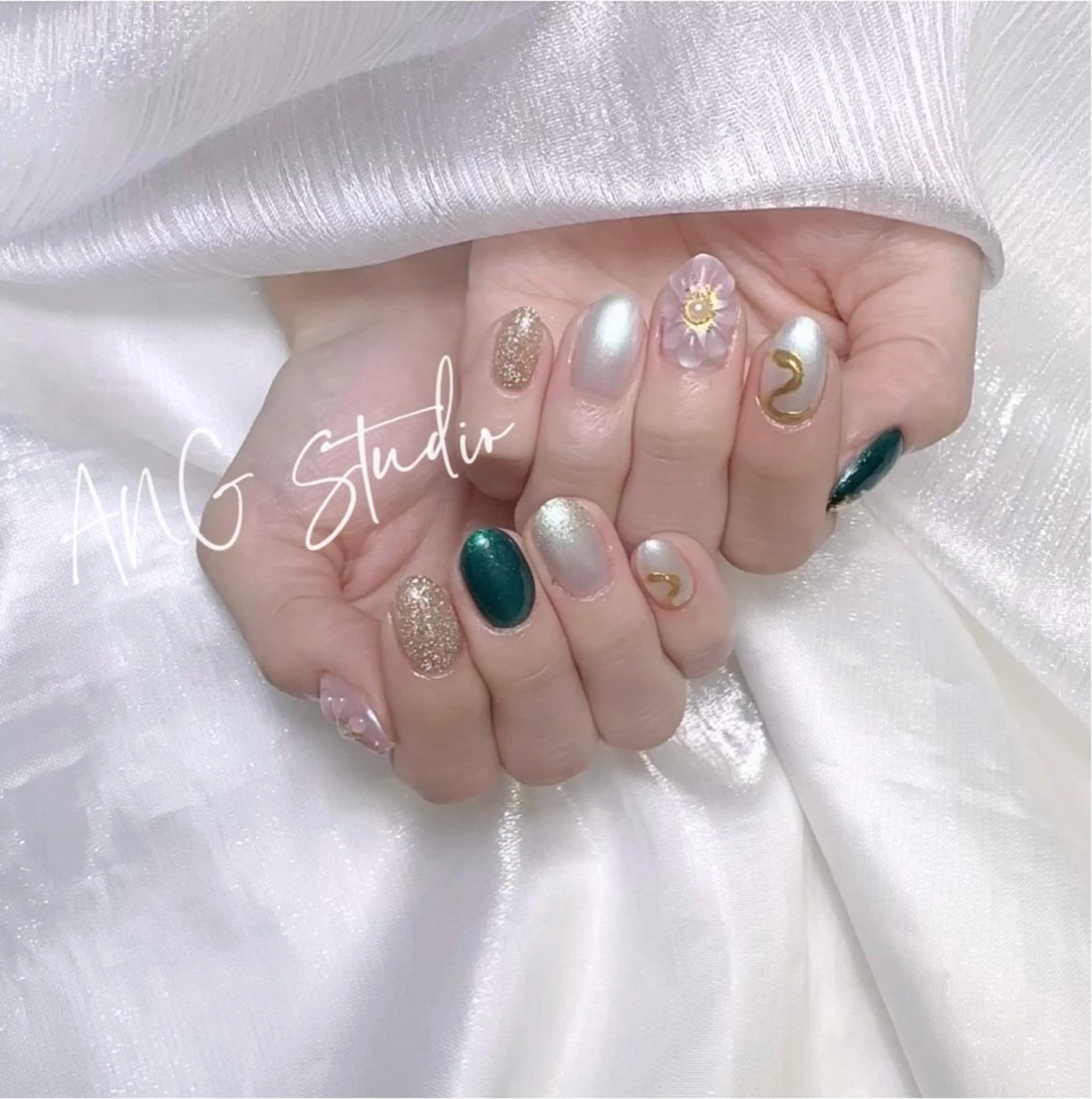 ネイル ハンドネイル ハンドケア ANG Studioのネイルデザイン