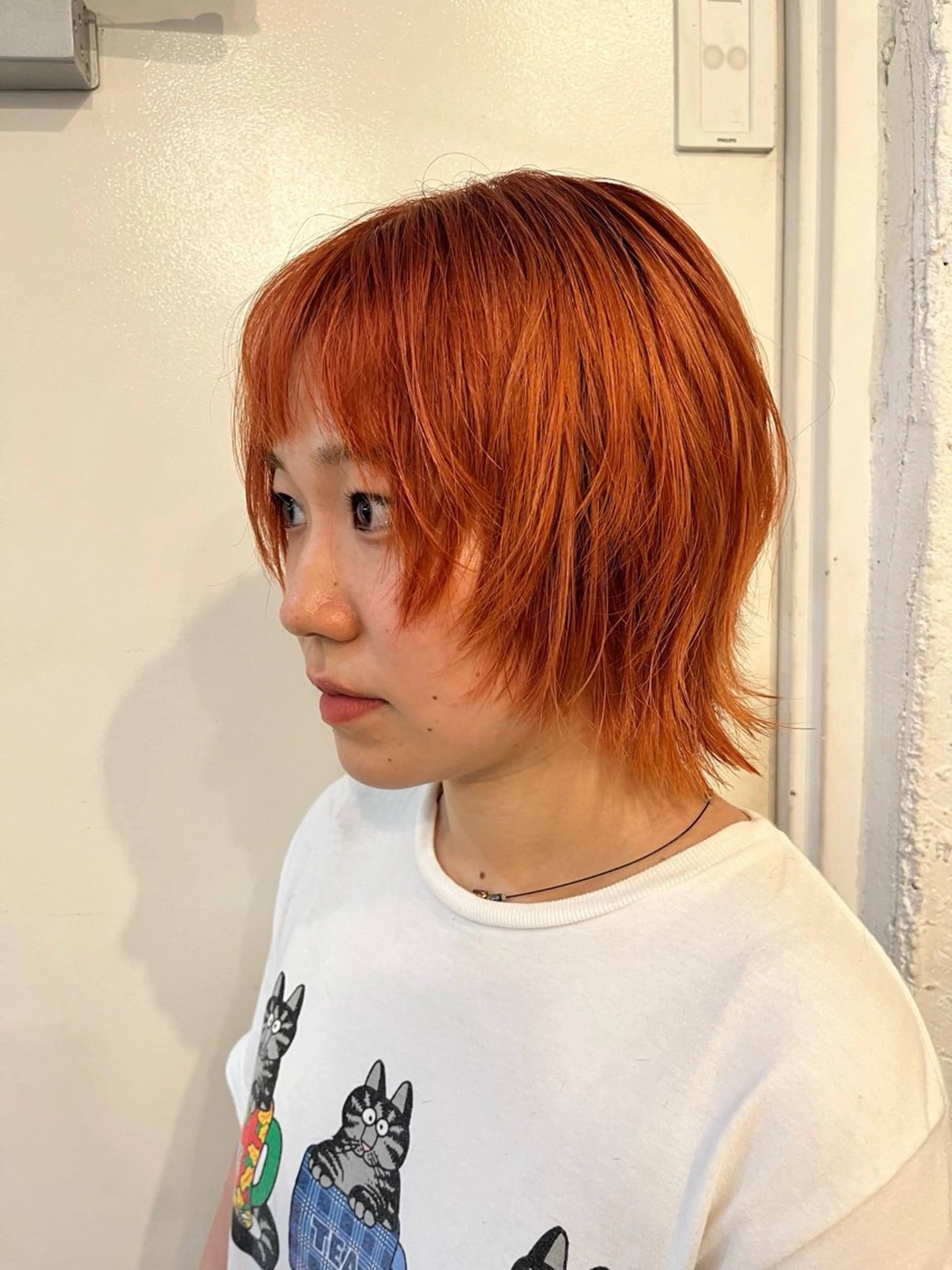 ショート カラー ✴︎UNU ✴︎モエカのヘアスタイル