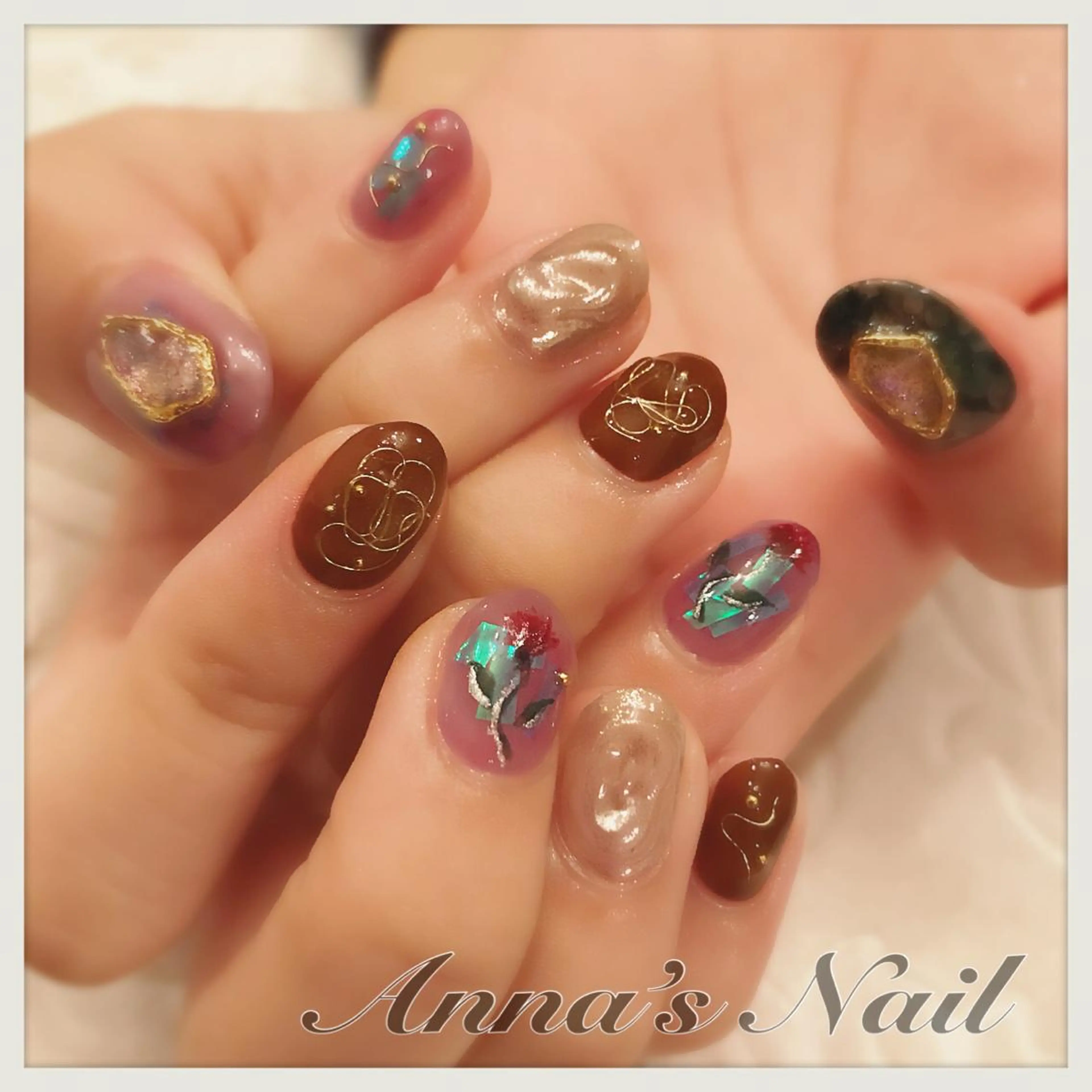 ネイル Anna’s Nail所属・清口 杏奈のネイルデザイン