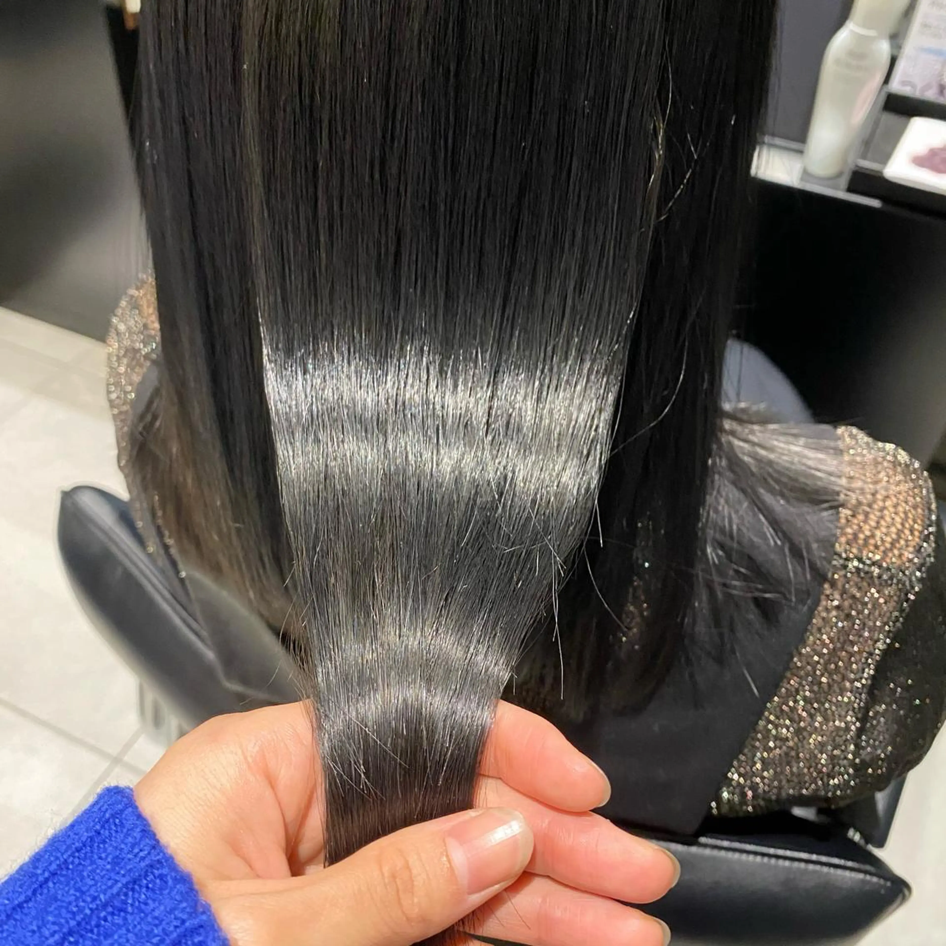 セミロング 髪質改善 トリートメント SPADIC 大阪店所属・梅田美容室 SPADICユヅキ♠のヘアスタイル