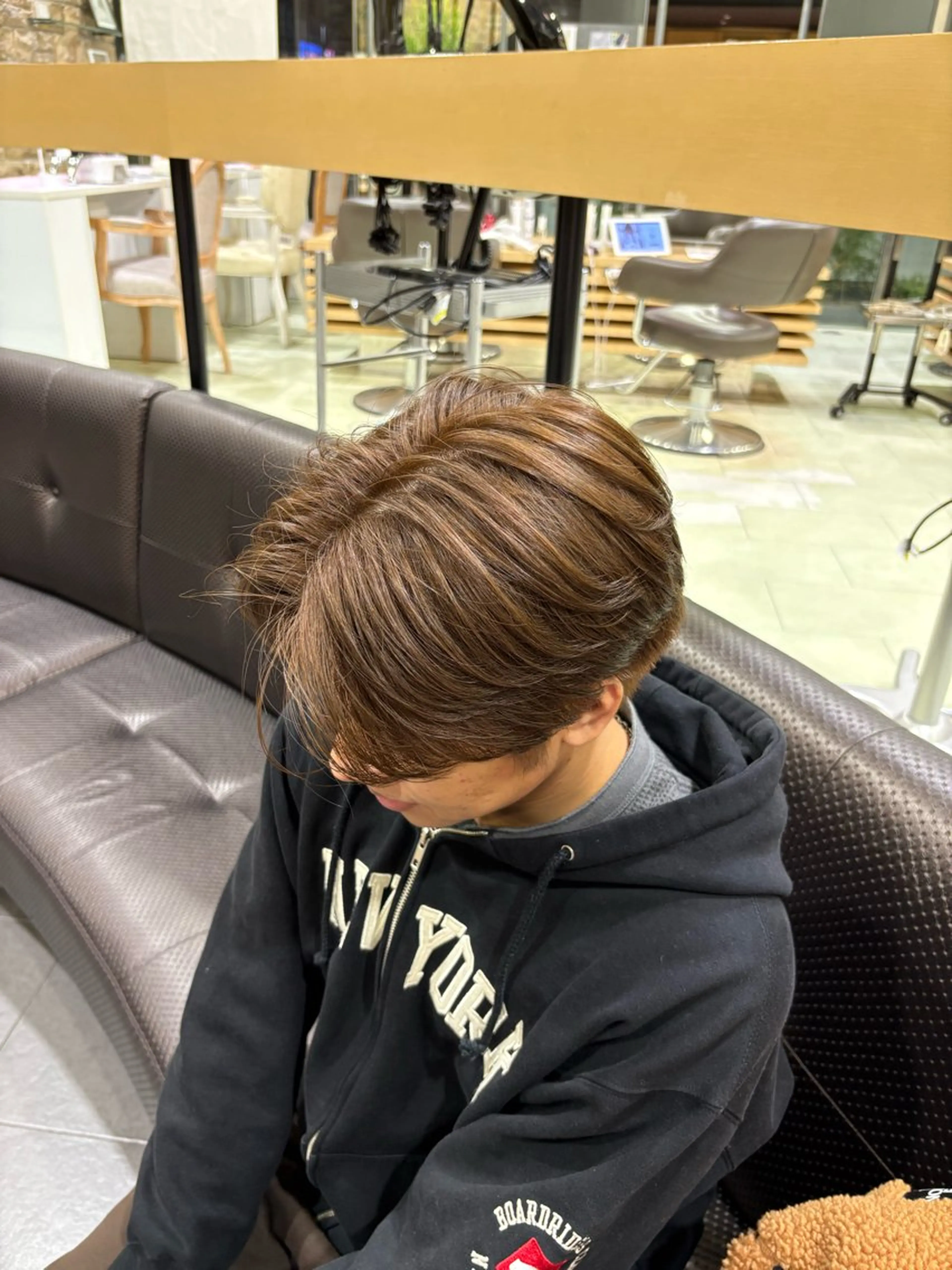 カラー メンズ ヘアカラー airi🌺特殊ヘア /コーンロウ⛓️🖤のヘアスタイル