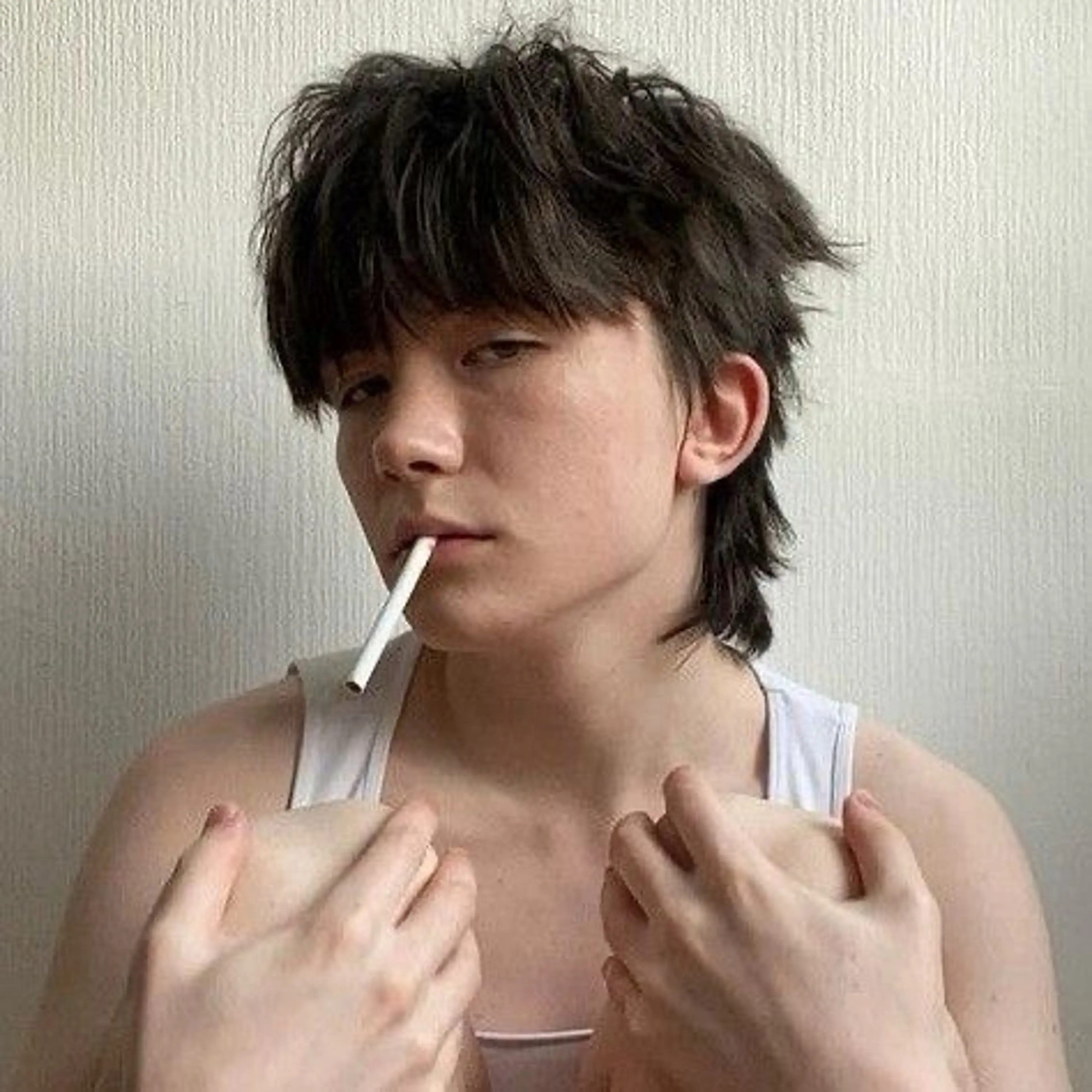 ショート メンズ カット 吉田一輝 外国人パーマのヘアスタイル