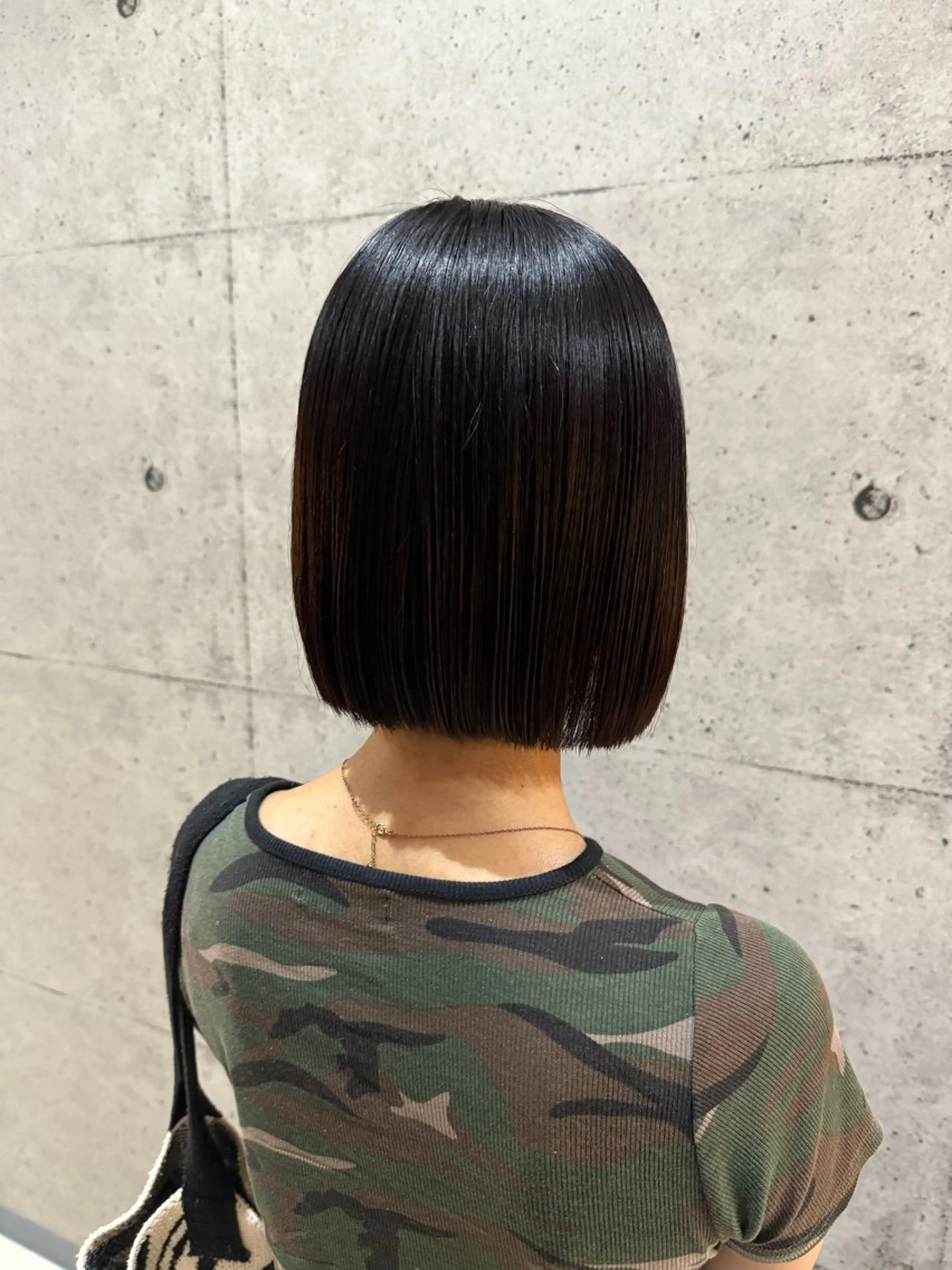ショート カット 縮毛矯正 廣瀬 愛のヘアスタイル
