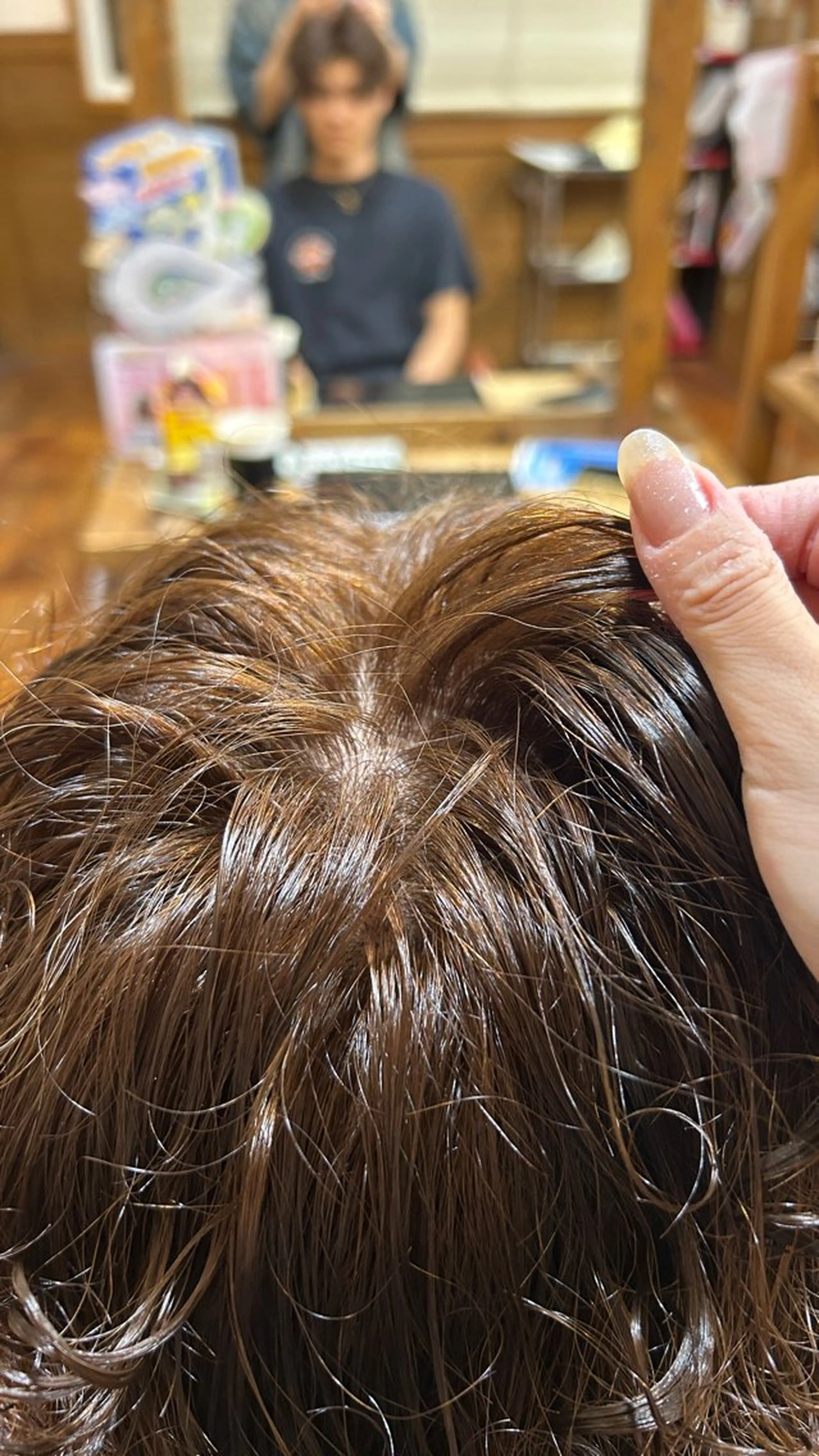 ショート カラー パーマ メンズ 木村 美彩輝のヘアスタイル