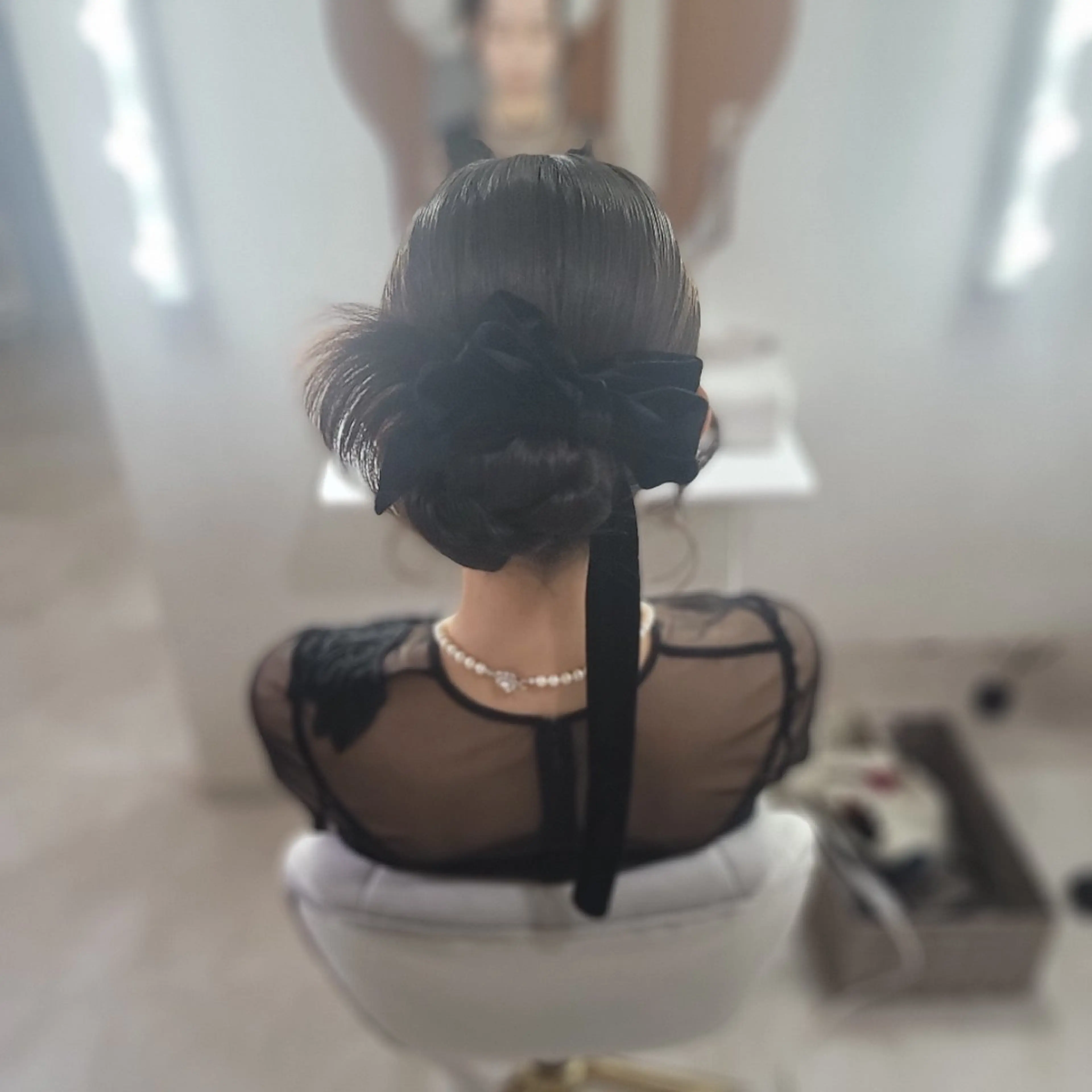 ロング ヘアセット 渥美 寿美翔のヘアスタイル