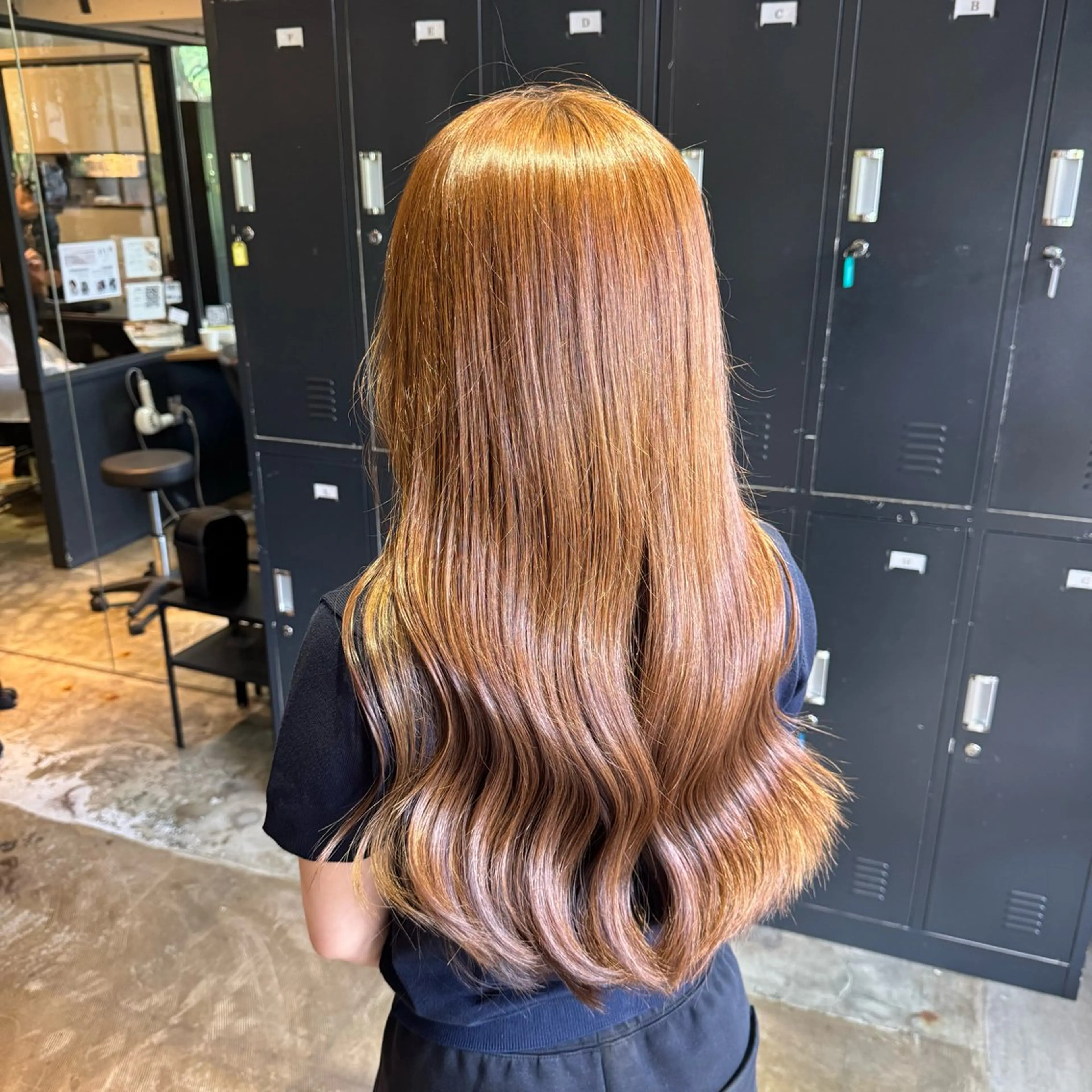 ロング カラー OUD尼崎 KAO🍀🫧のヘアスタイル