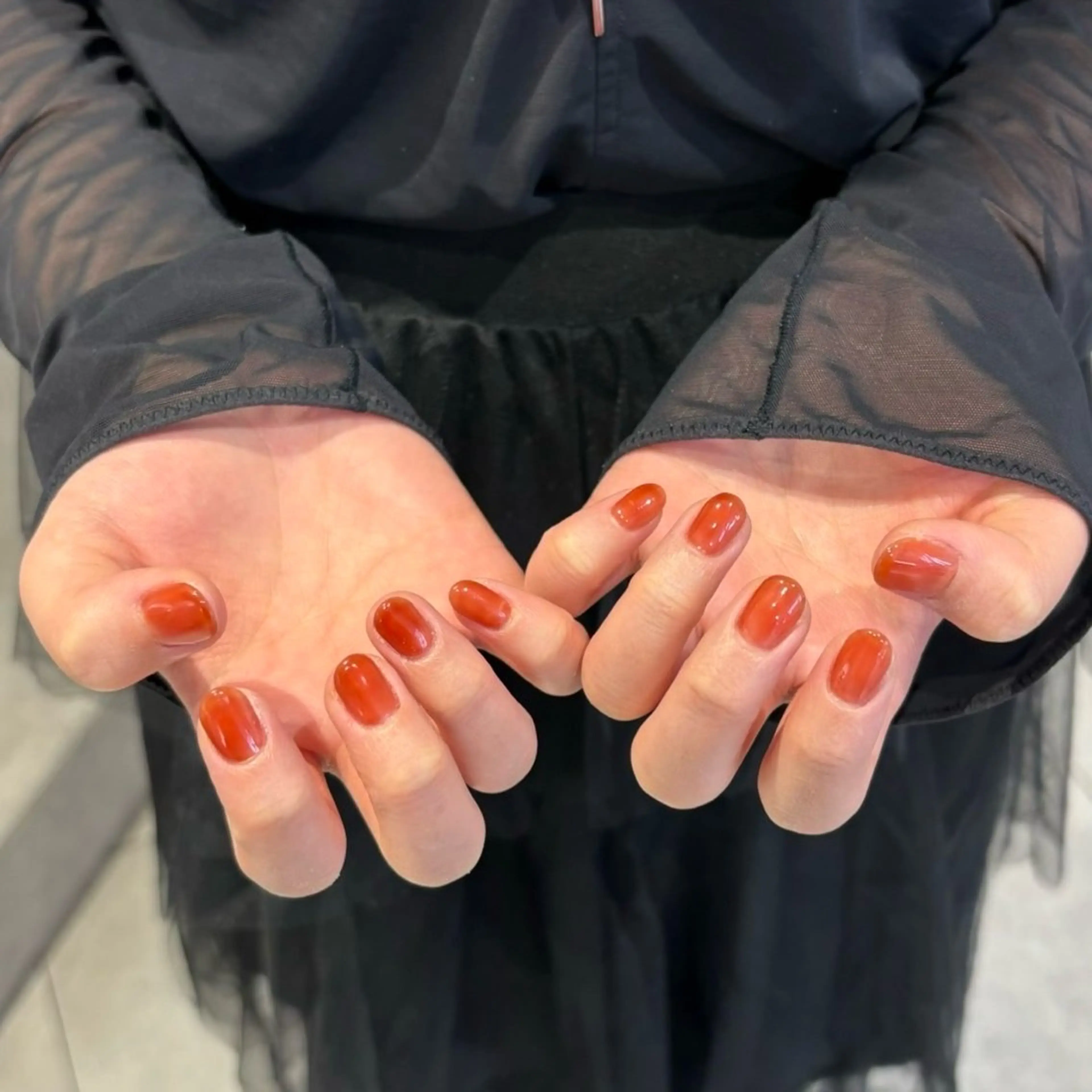 ネイル ハイトーン/レイヤー nail 百咲💌のヘアスタイル