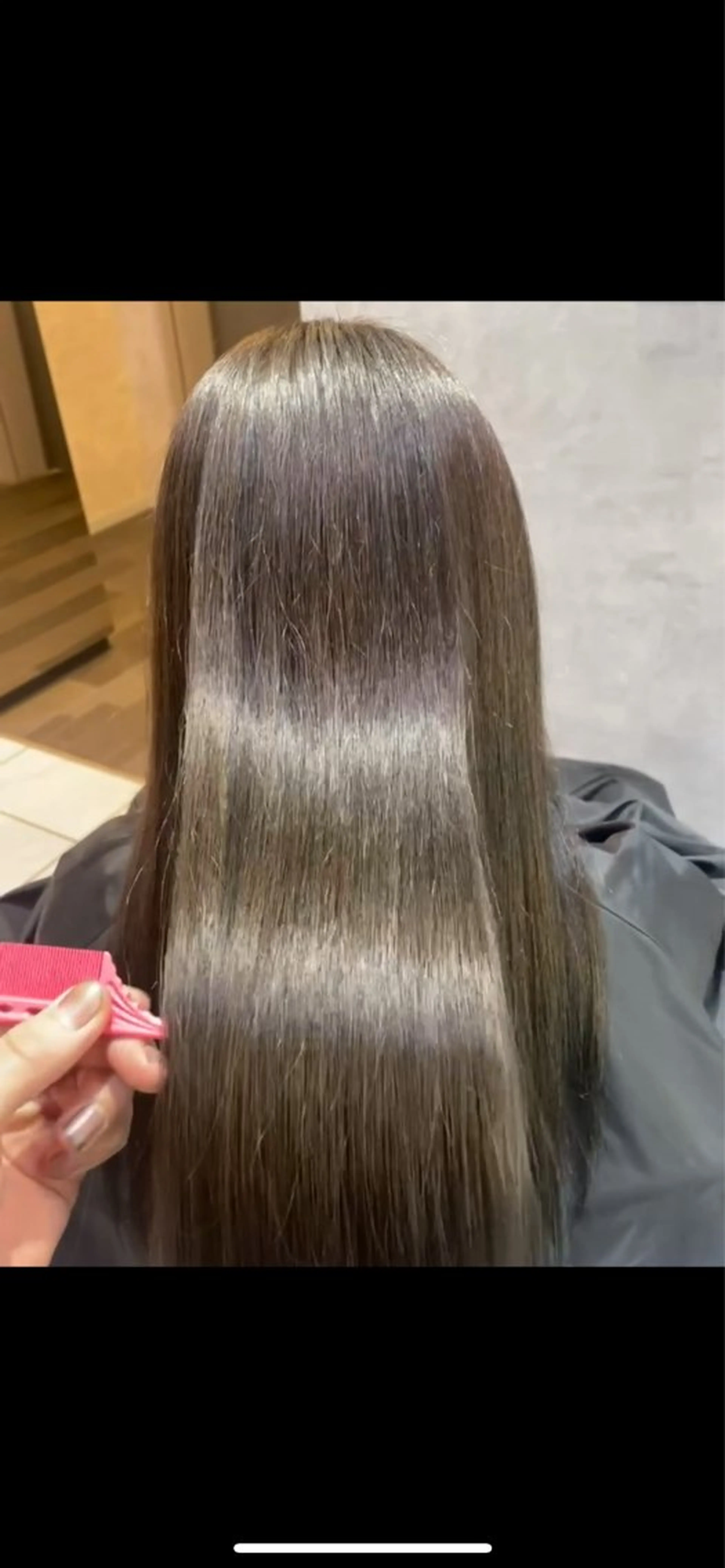 ロング 前田 桃花のヘアスタイル