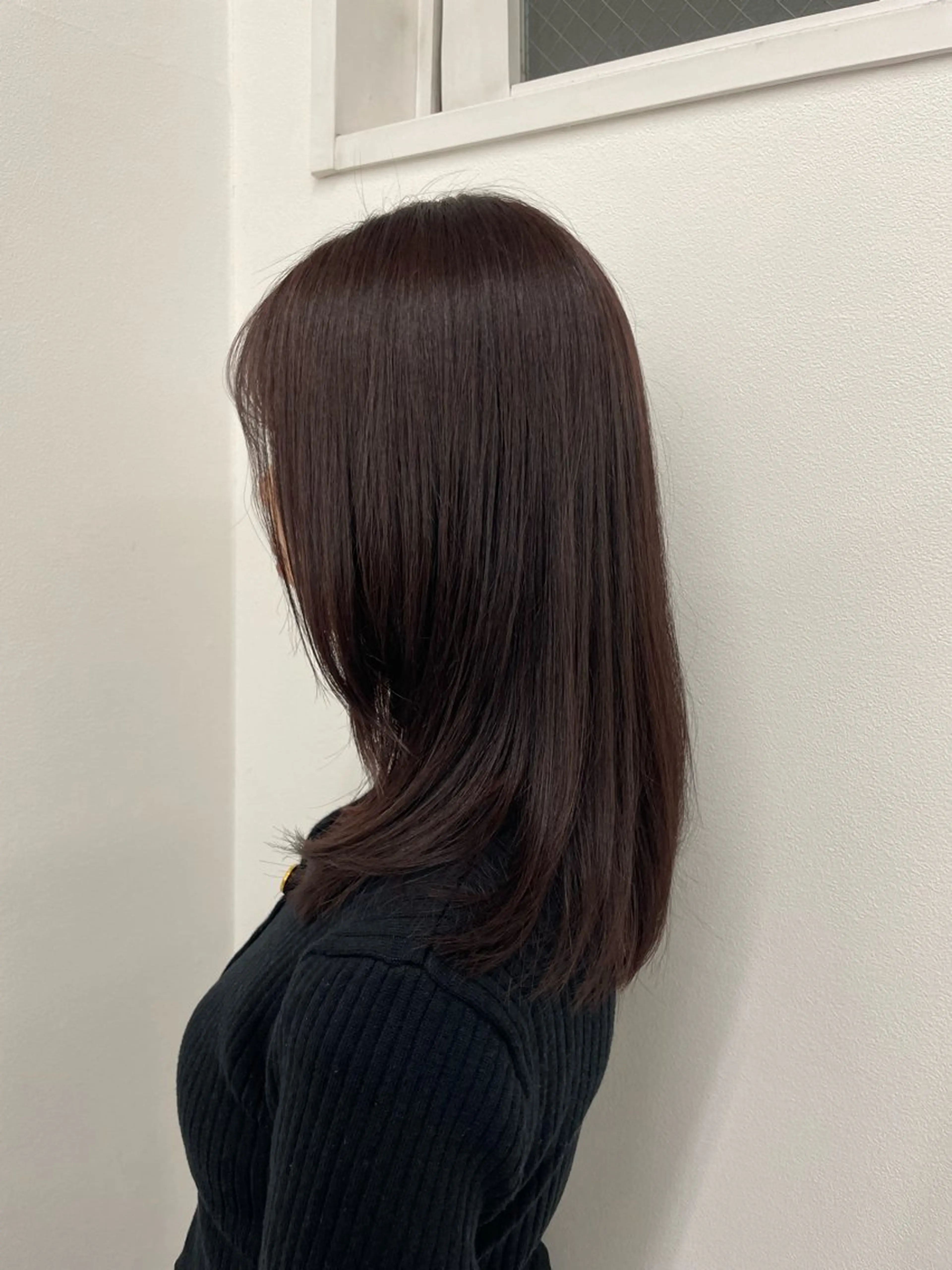 セミロング カラー HUG横浜所属・横浜／🐈‍⬛ haru🐈‍⬛🎀のヘアスタイル