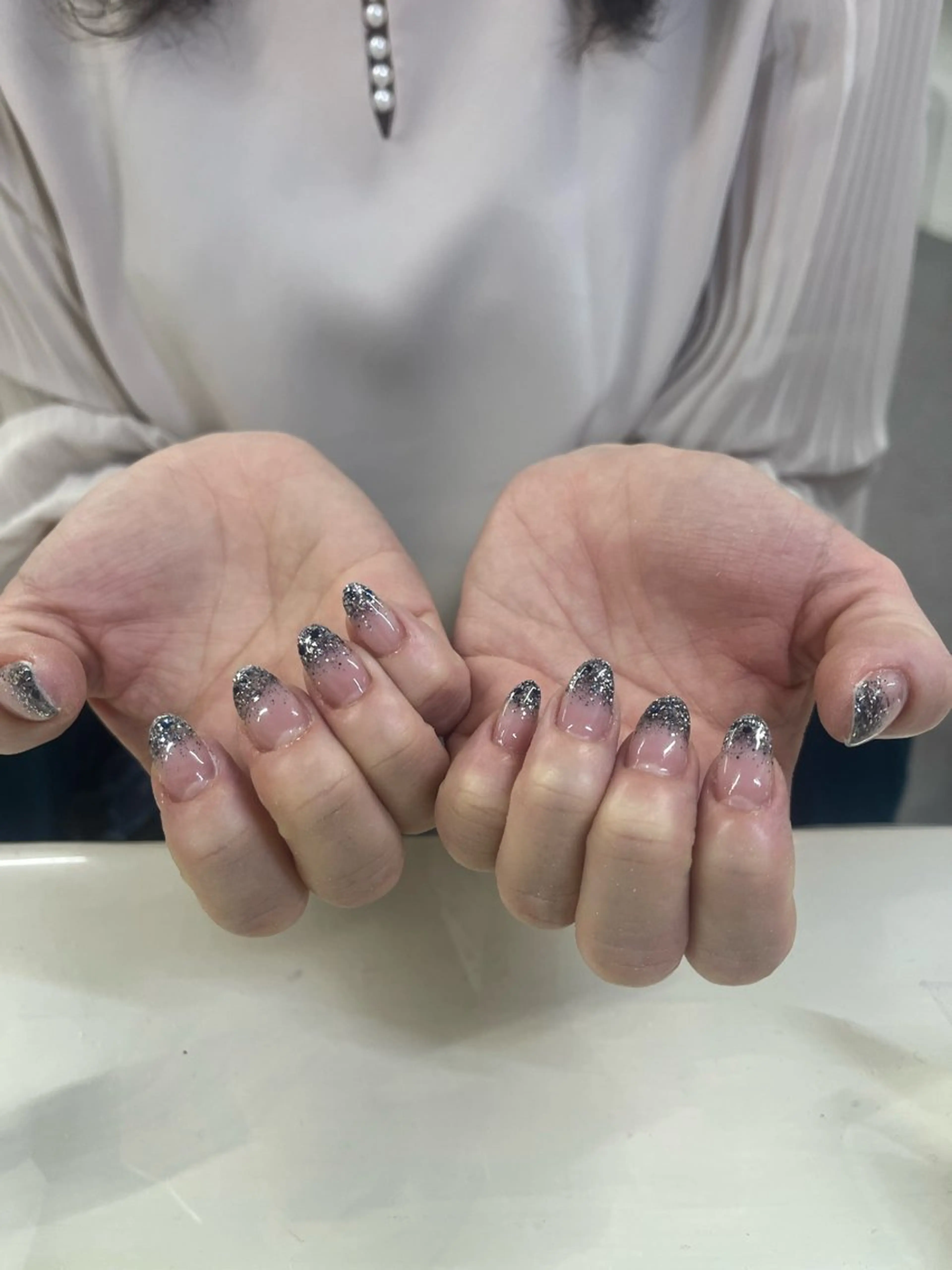 ネイル ラメ(グリッター) Alcea 倉橋のネイルデザイン