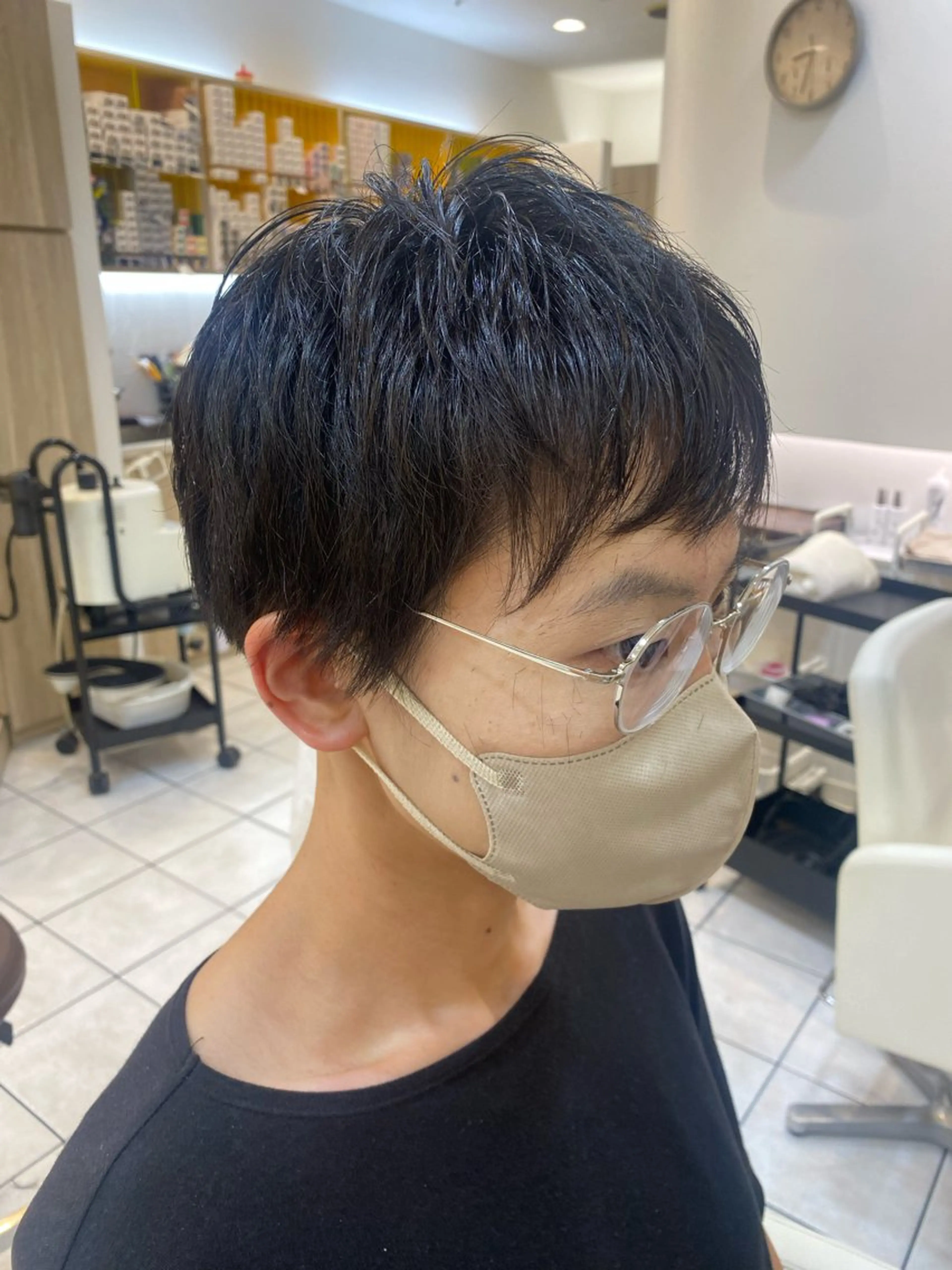 ショート 内山 歩美のヘアスタイル