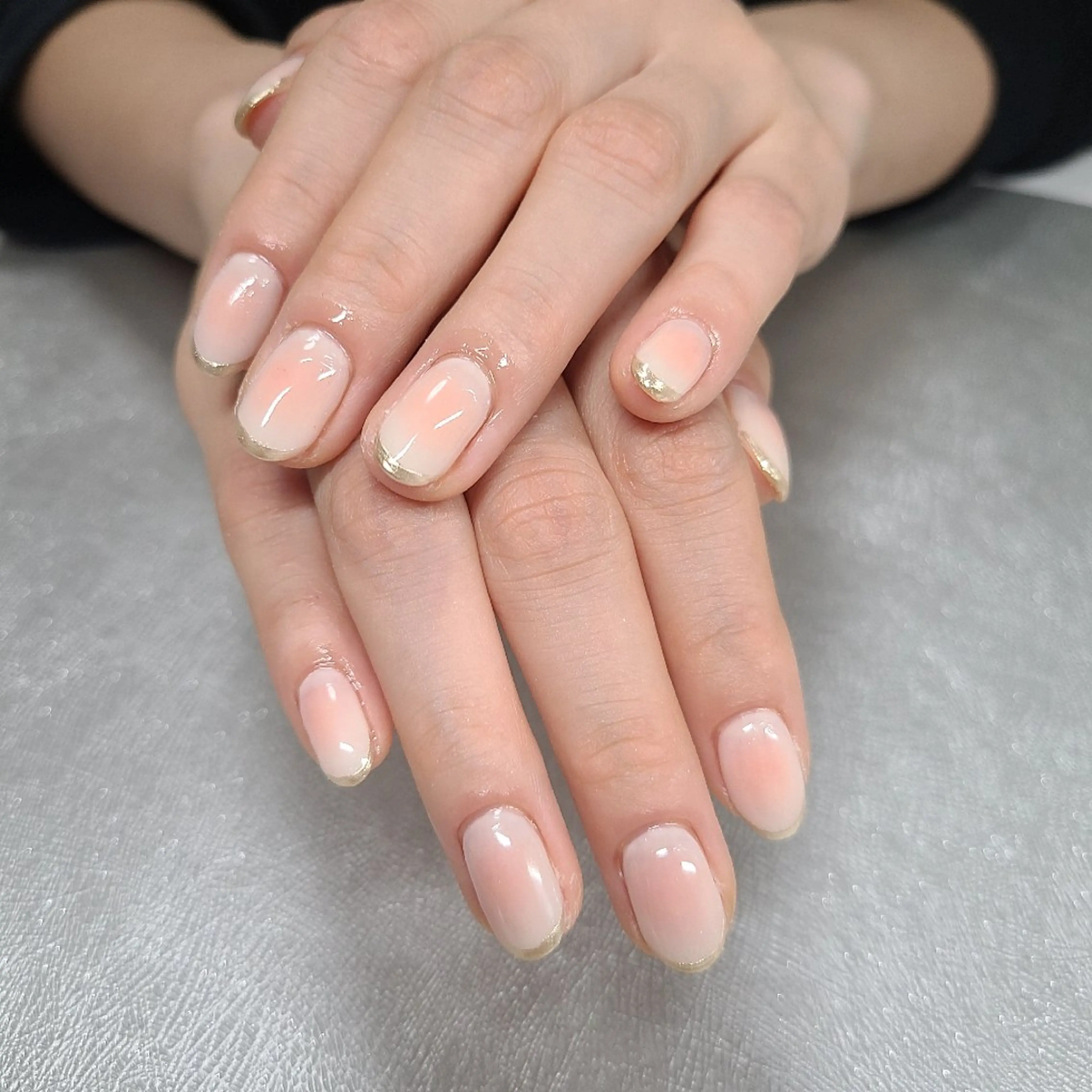 ネイル チークネイル フレンチネイル ミラーネイル 52 nailのネイルデザイン