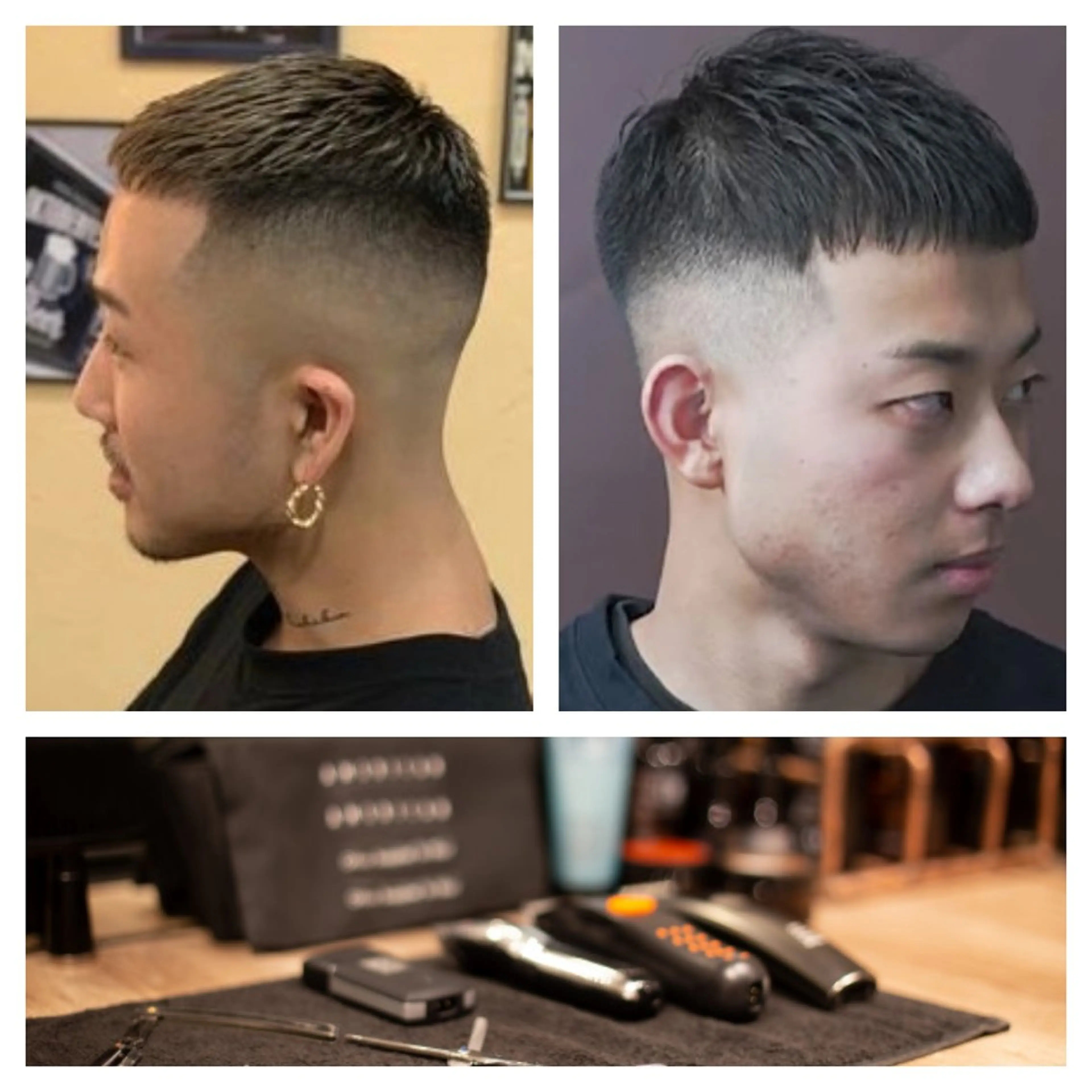 【平日13時〜21時限定】練習:クロップスタイル　フェードカット1mm以下で刈り上げます。の写真