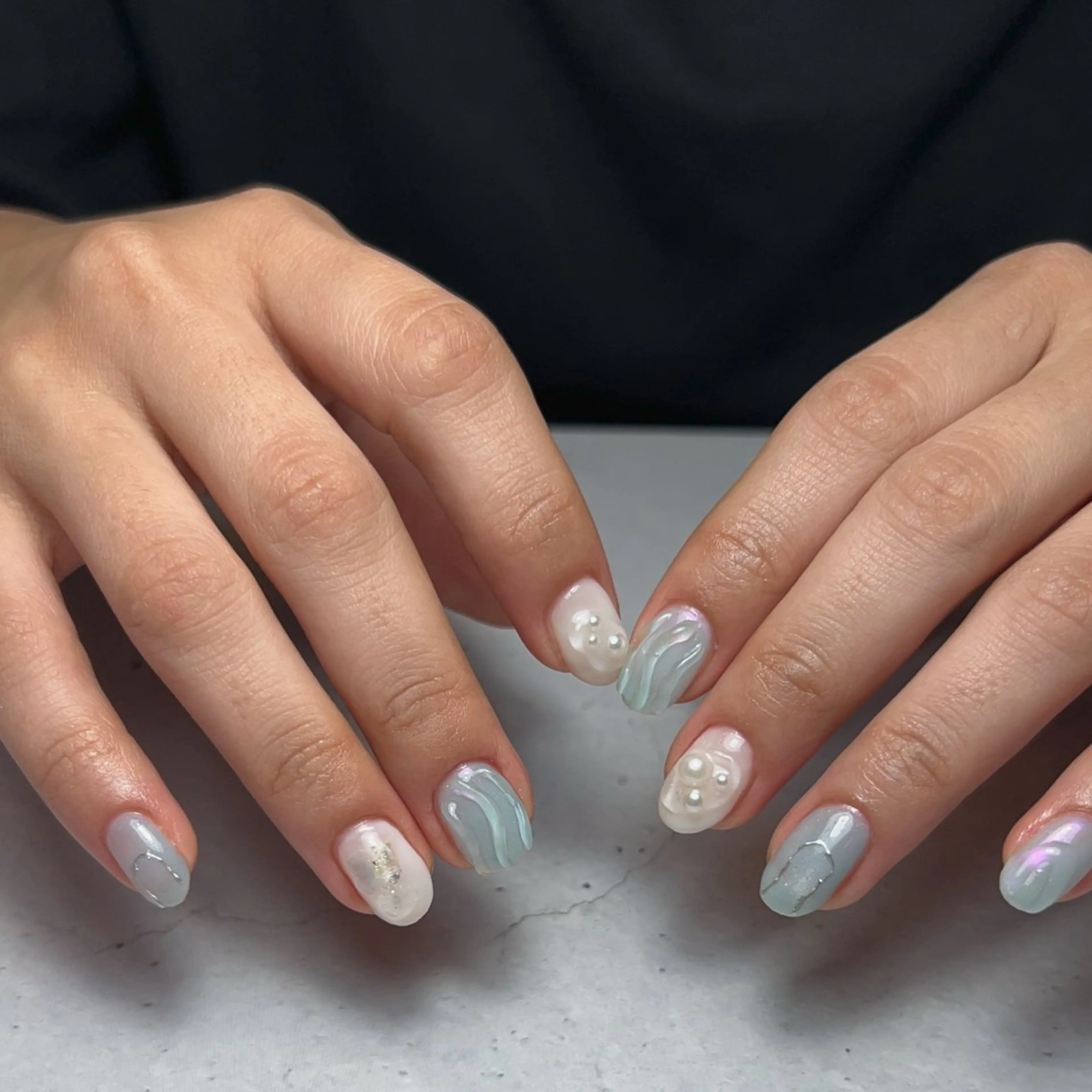 ネイル 夏ネイル ハンドネイル LooP - RECO-のネイルデザイン