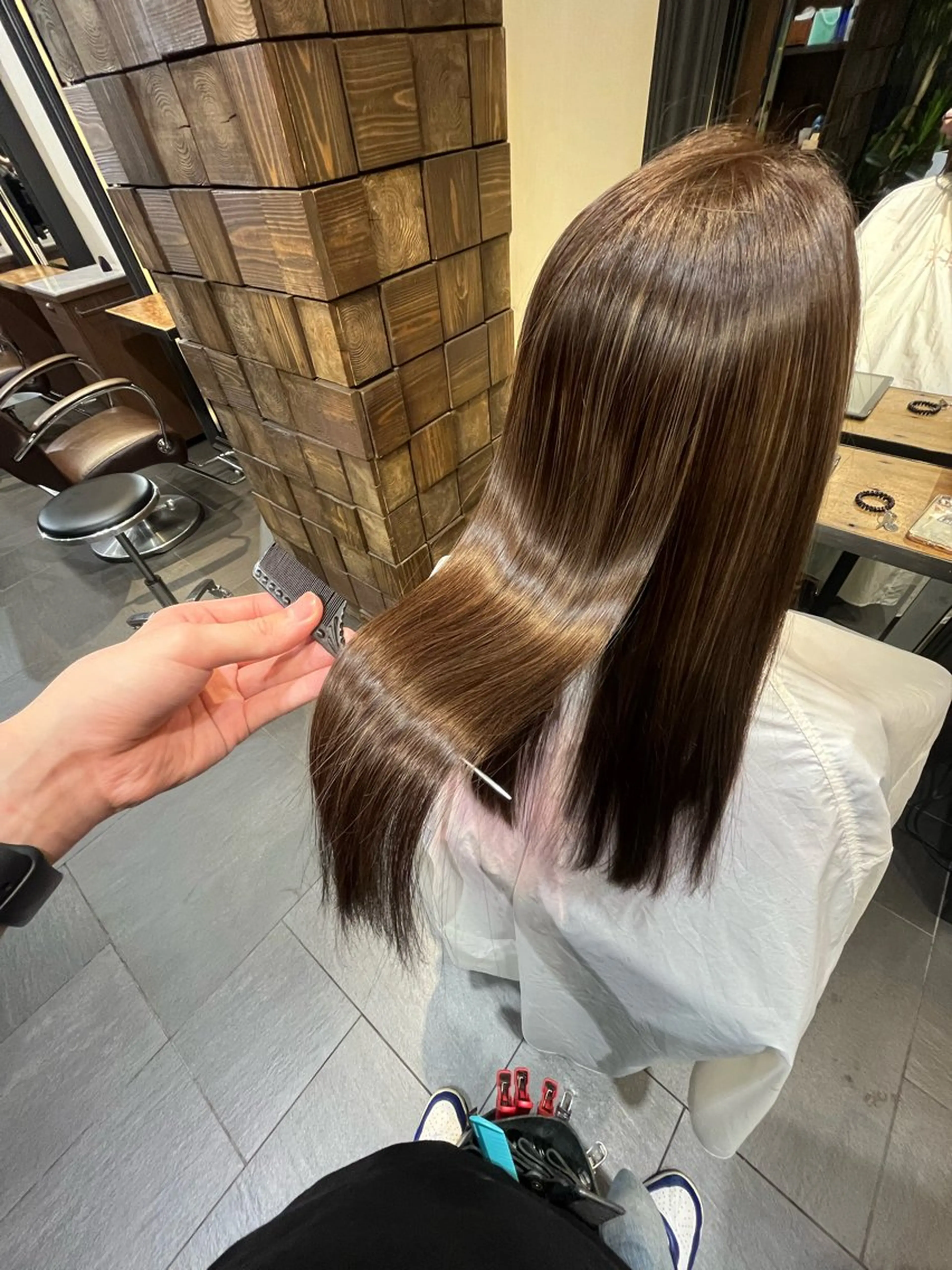 ❤️‍🔥人気沸騰中❤️‍🔥カット➕髪質改善メテオカラーの写真