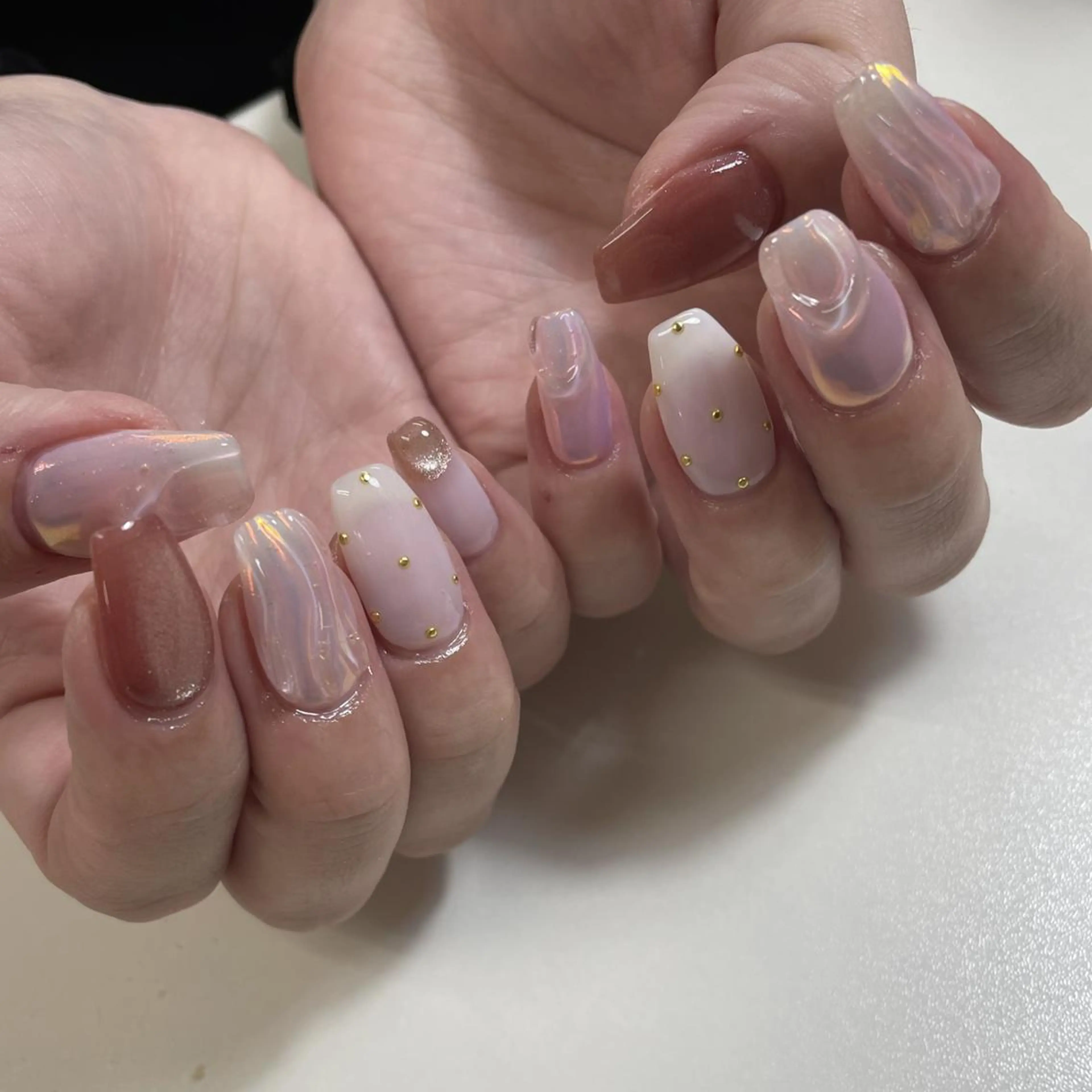 ネイル p.o.n. nuance/個性的のネイルデザイン