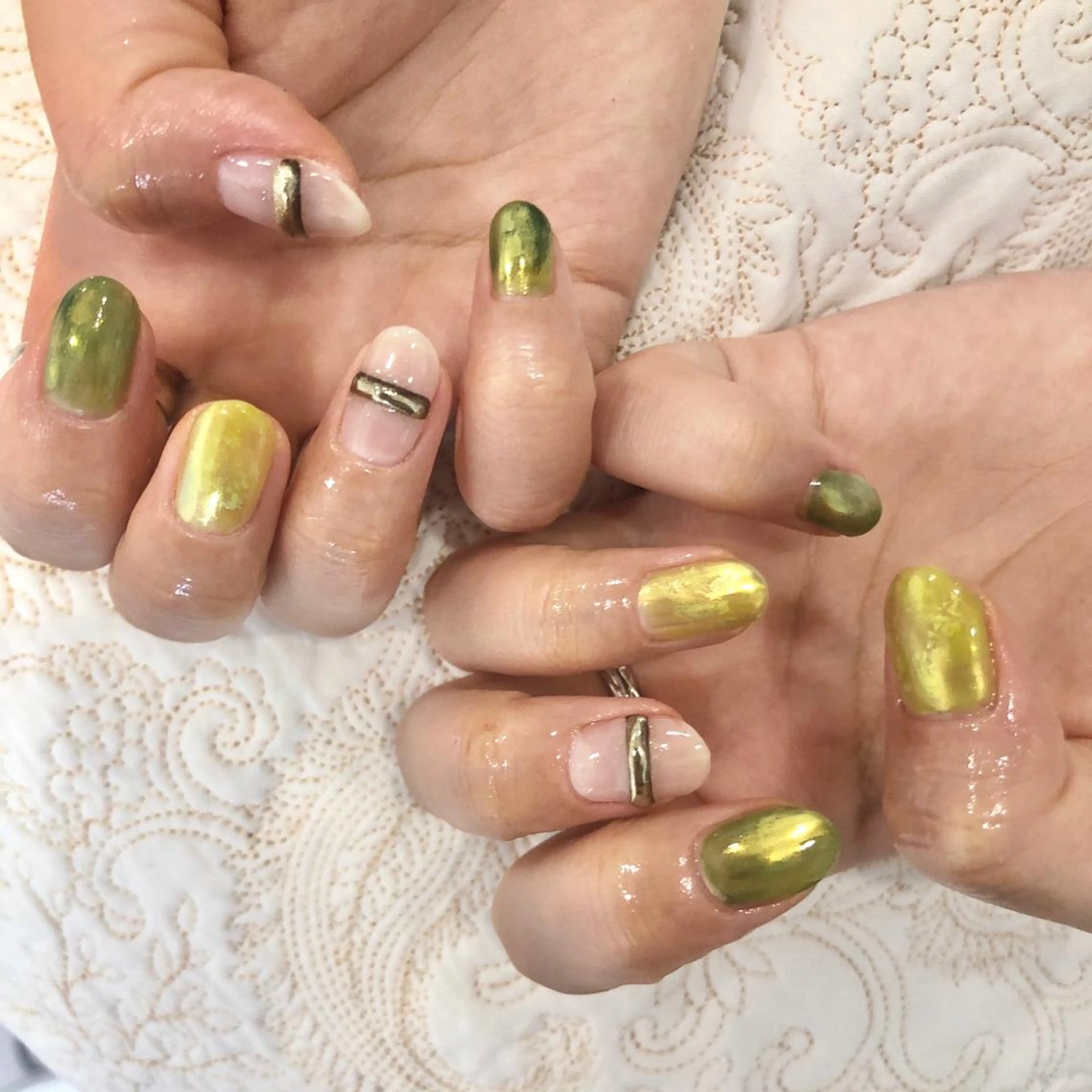 ネイル ニュアンスネイル ハンドネイル フットネイル 🎀AYAKO 🎀中韓ネイルのネイルデザイン