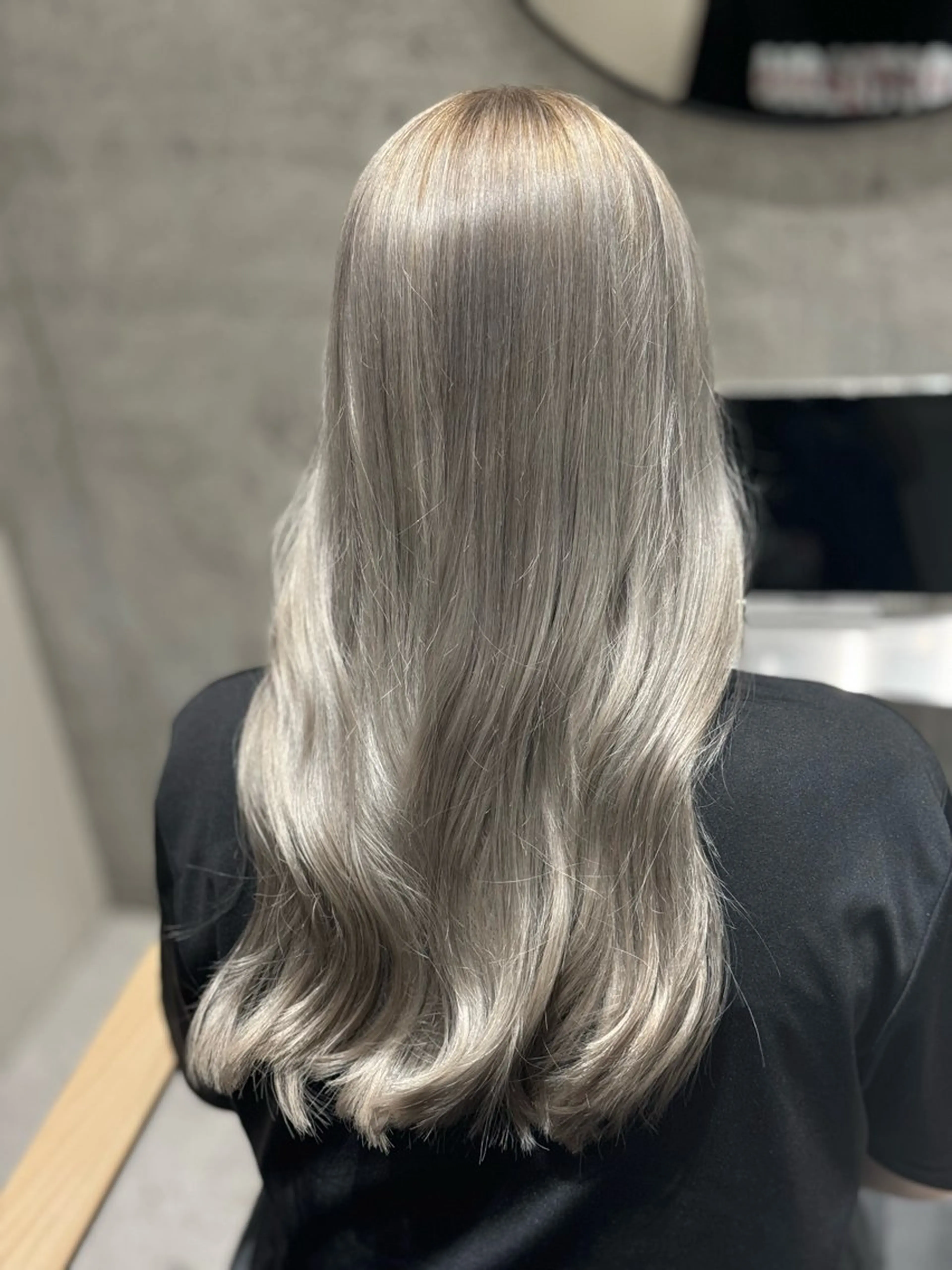 ロング 黒島優香🦋 /縮毛矯正/髪質改善のヘアスタイル