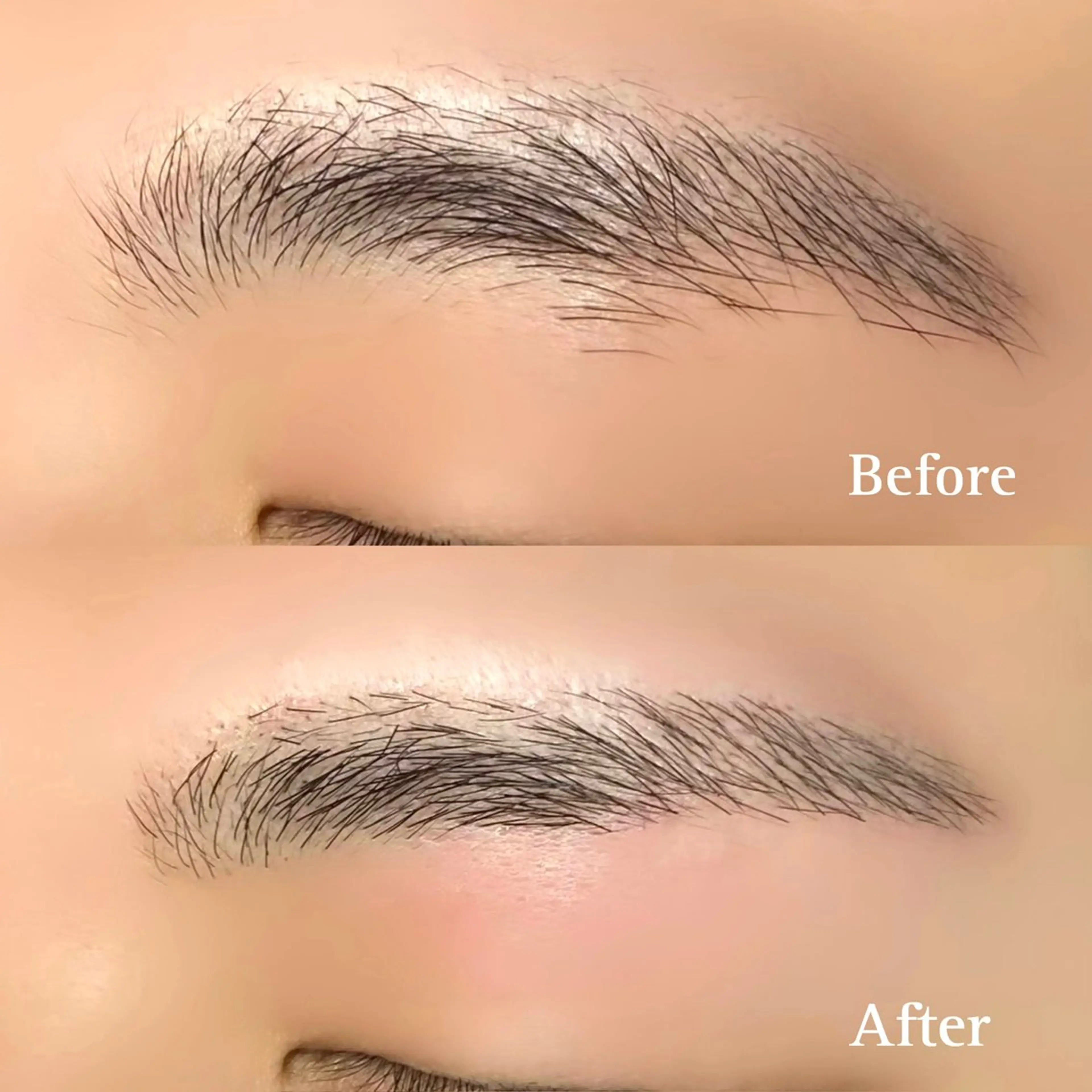 メンズ アイブロウ 眉毛ワックス脱毛 REBYNA所属・REBYNA 【リバイン】のマツエク・マツパデザイン