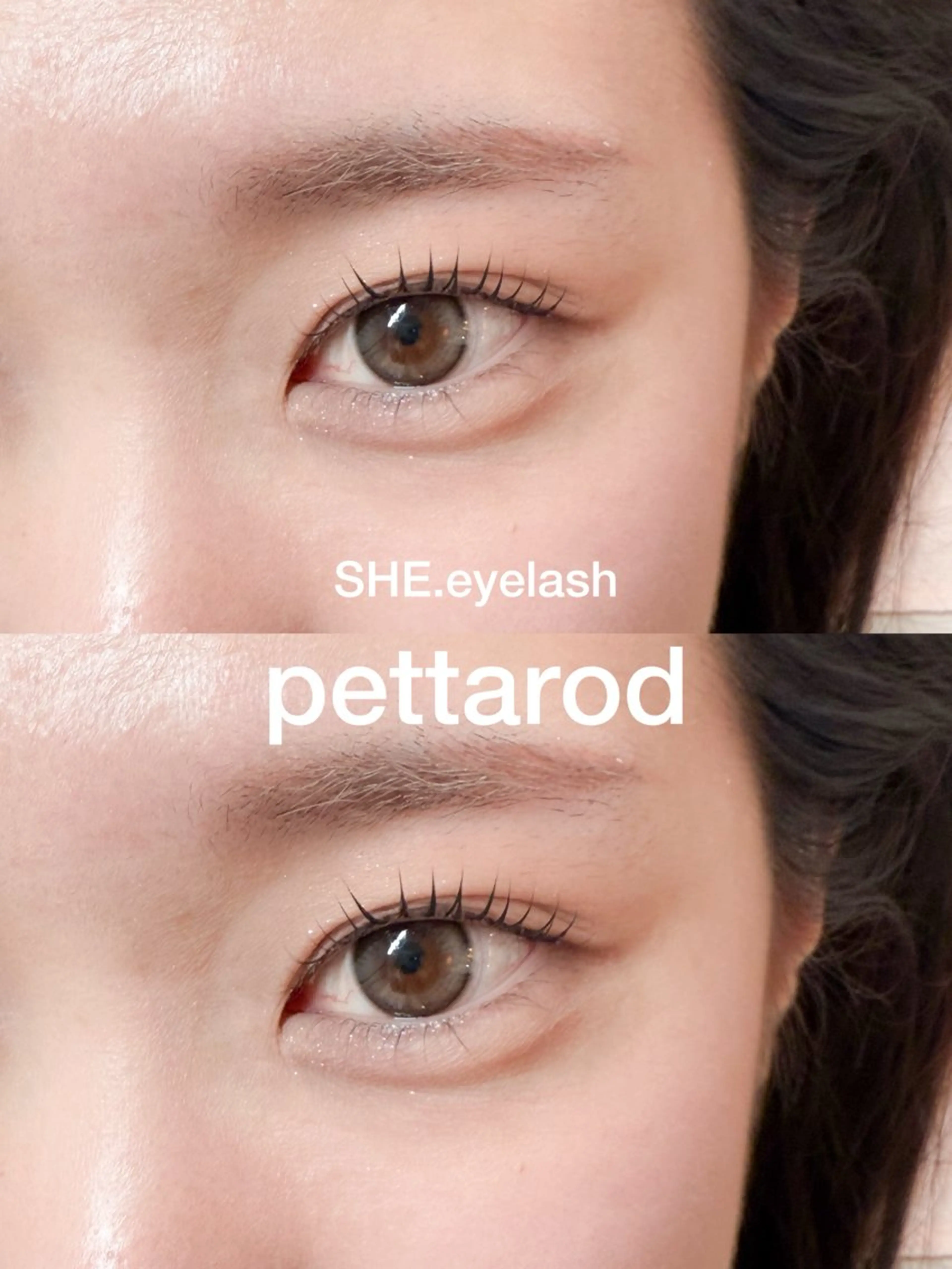 マツエク・マツパ she. noaのマツエク・マツパデザイン