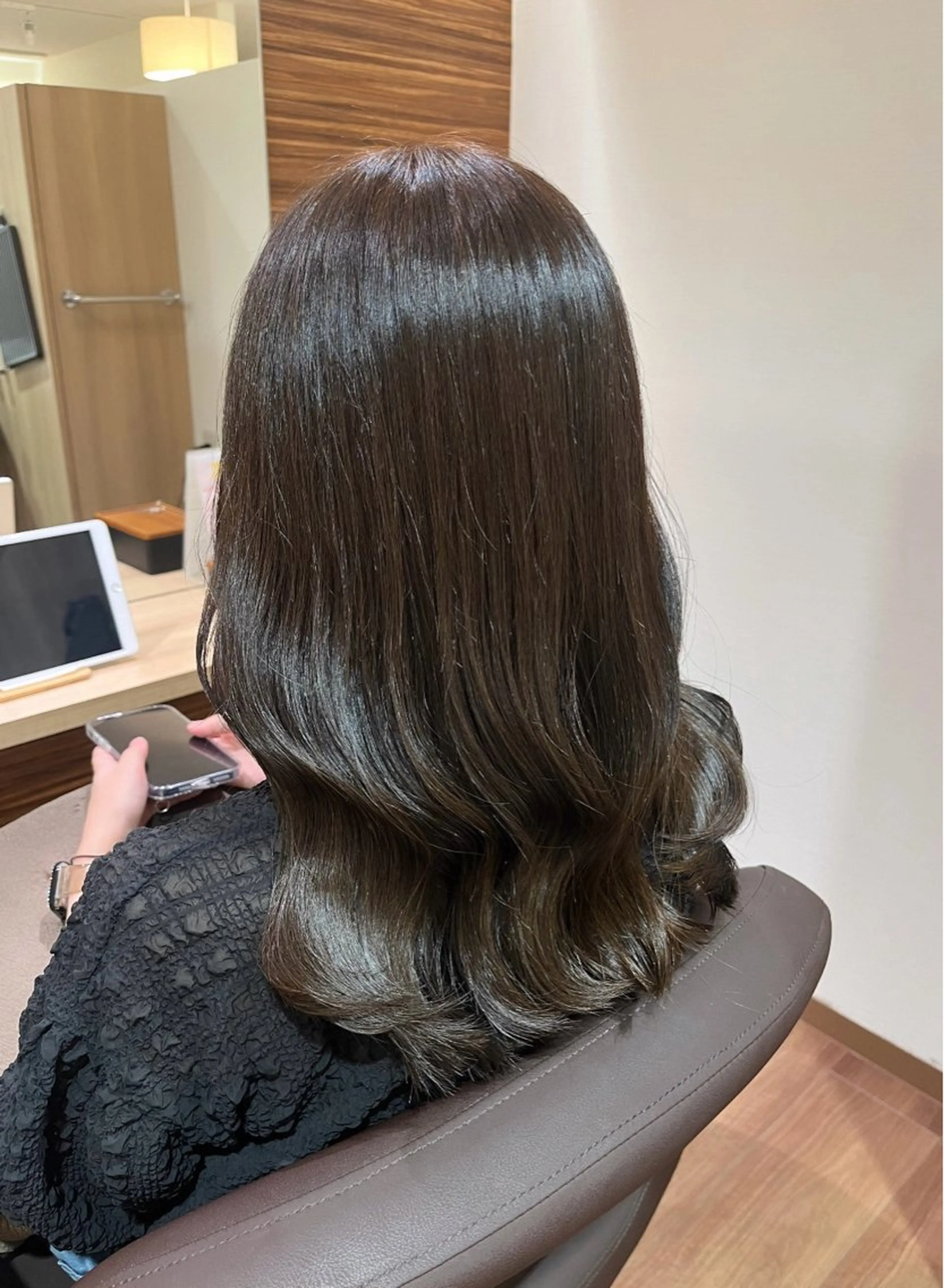 セミロング カラー ヘアアレンジ 久保田 あやねのヘアスタイル