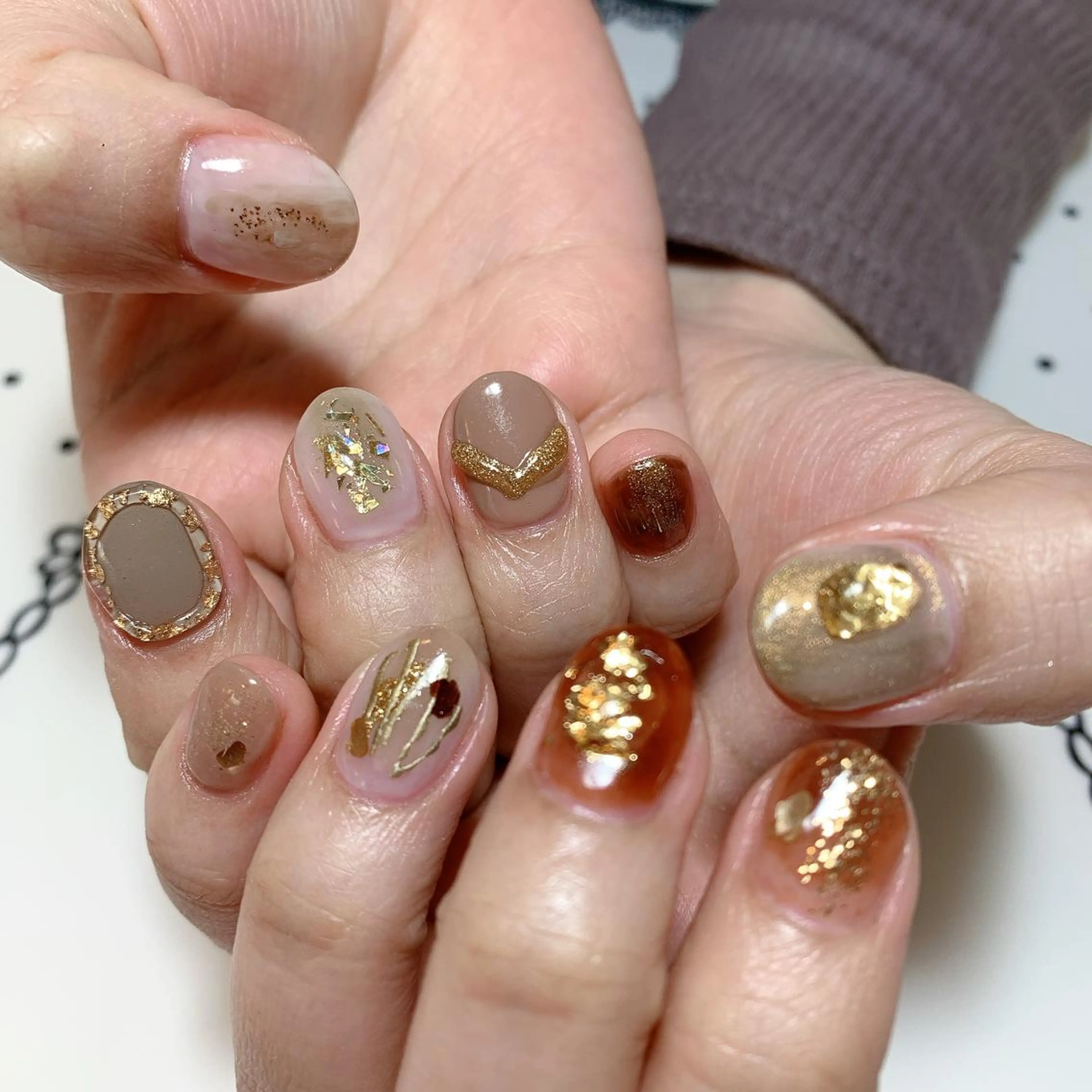 ネイル ハンドネイル 田澤 真理子のネイルデザイン