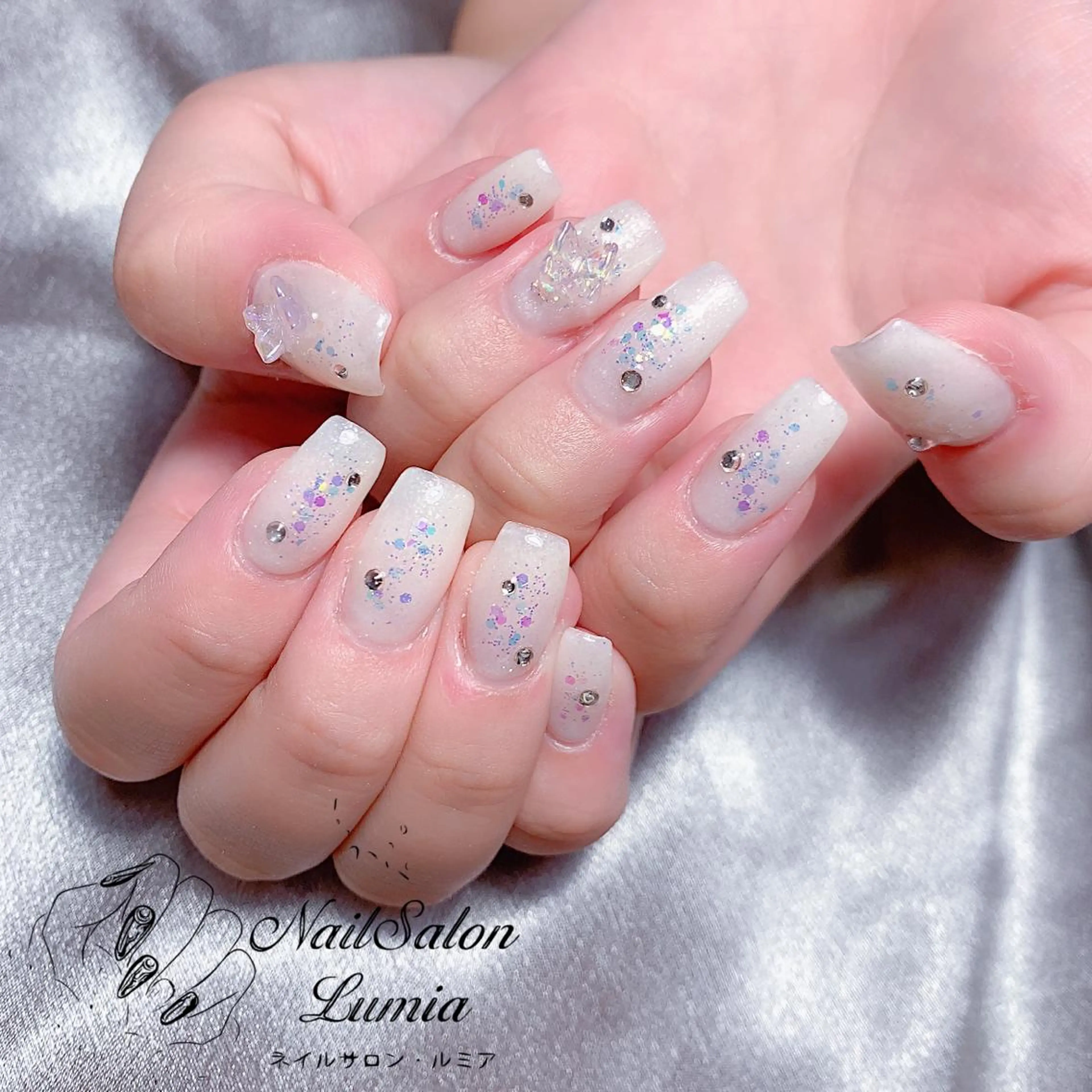 ネイル ハンドネイル ネイルサロン ルミア Lumia 店長のネイルデザイン