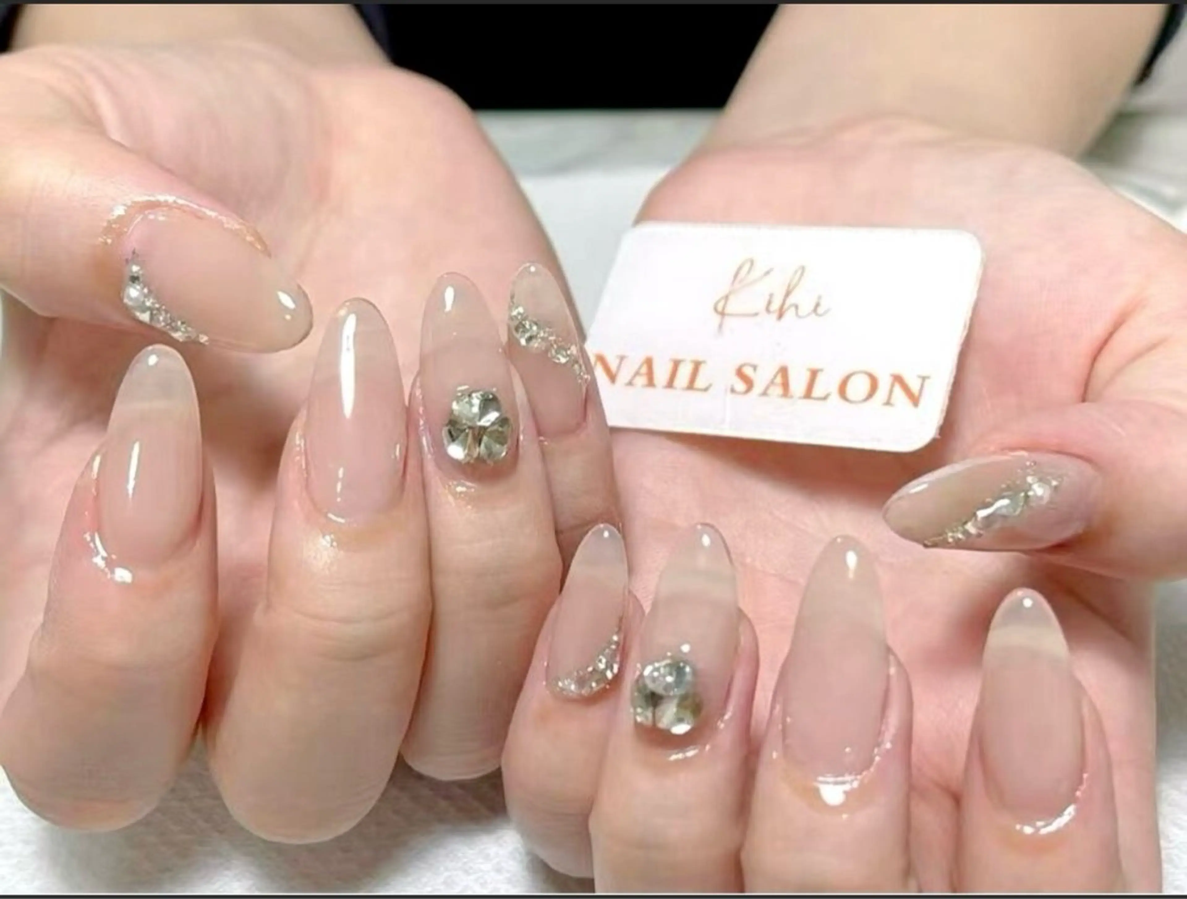ネイル アートネイル フレンチネイル ジェルネイル グラデーション 韓国ネイル Nail Salon kihi大塚店のネイルデザイン