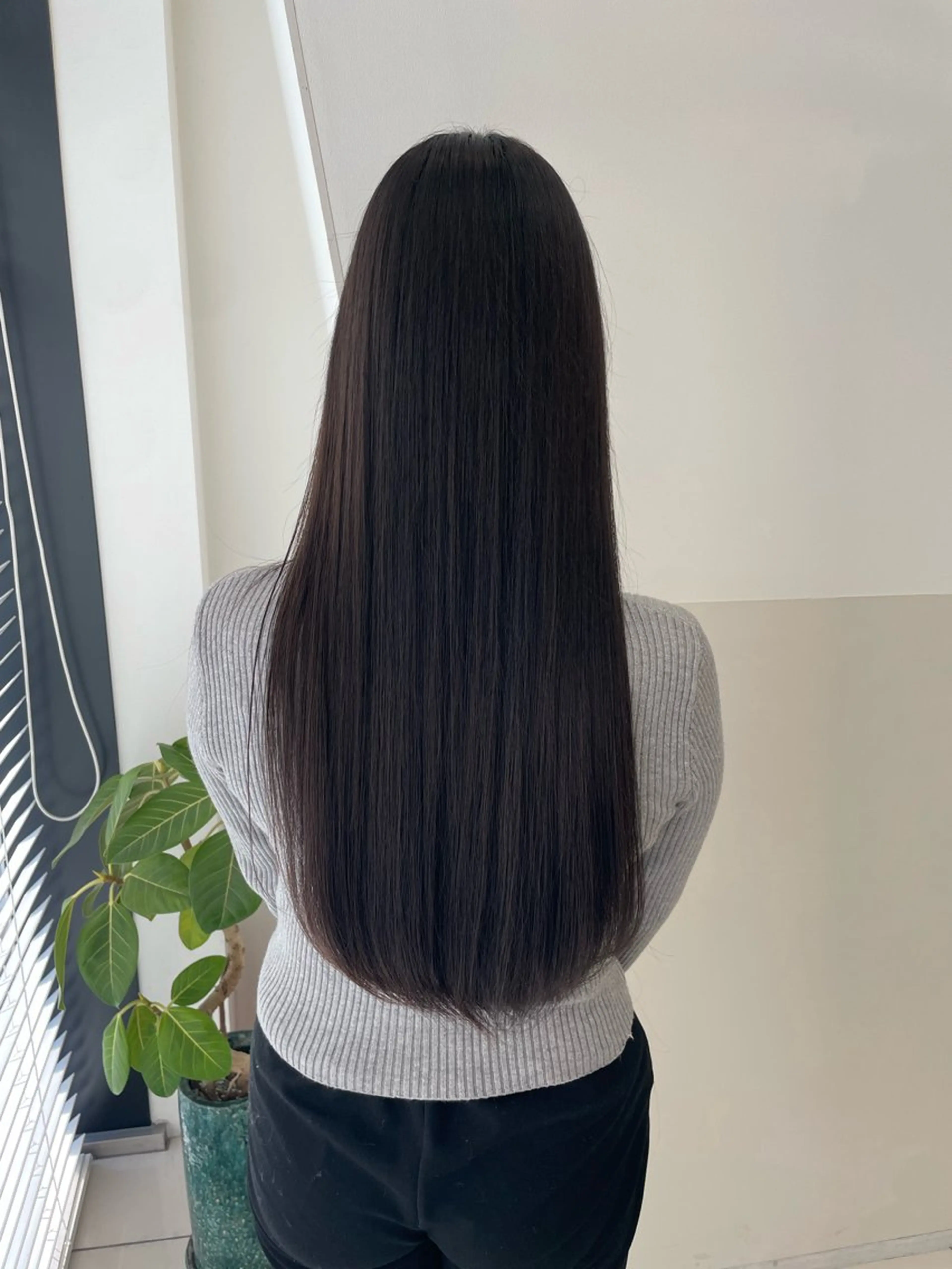 ロング ヘアカラー 鎌倉/アレンジ/暗髪 /髪質改善/ ユキミのヘアスタイル