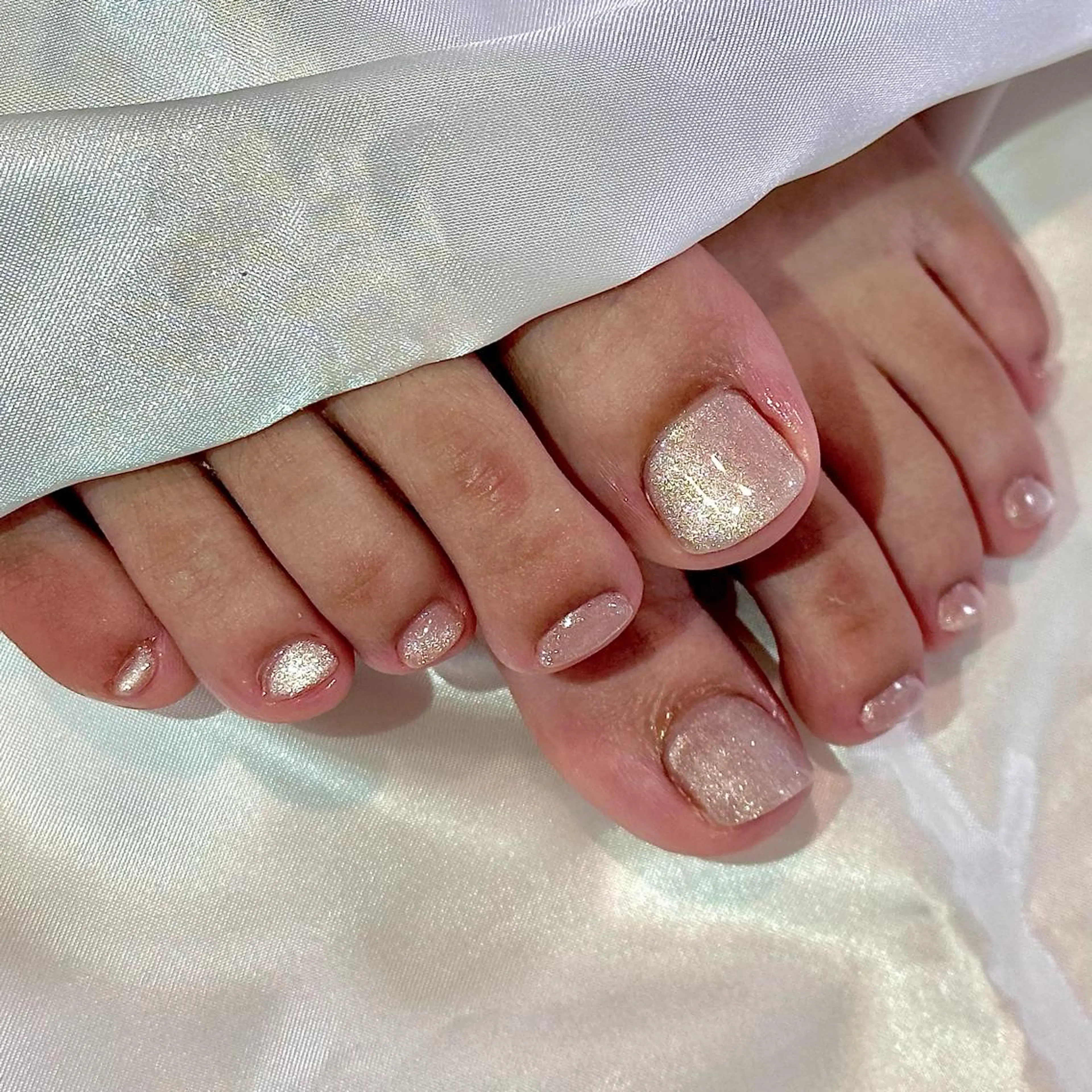 【オフあり】フット👣マグネットネイル※パラジェル+¥1000の写真