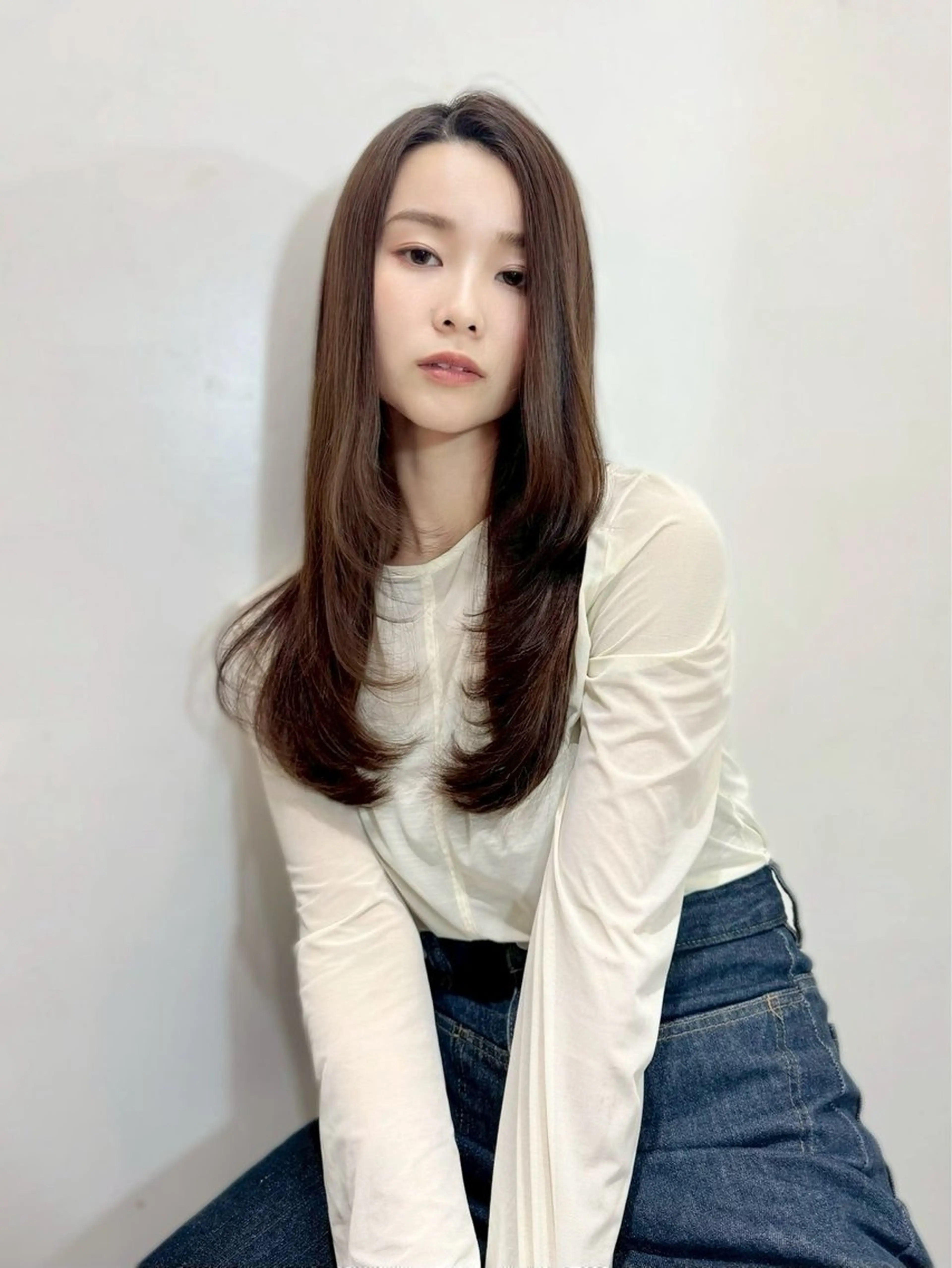 ロング ami所属・髪質改善ストレート/ ブリーチ/Shoyoのヘアスタイル