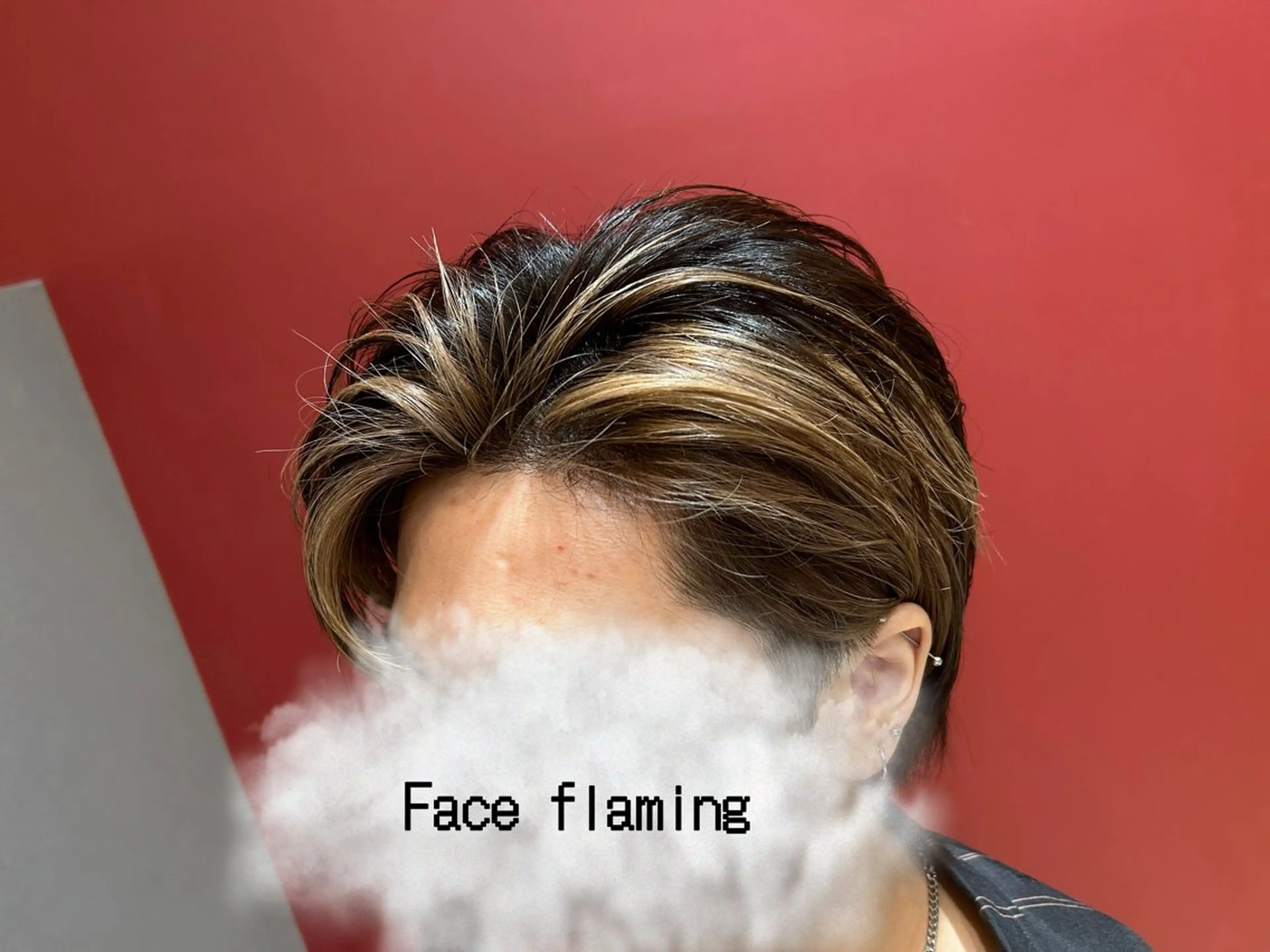 メンズ そら୨୧˖men's /デザインカラーのヘアスタイル