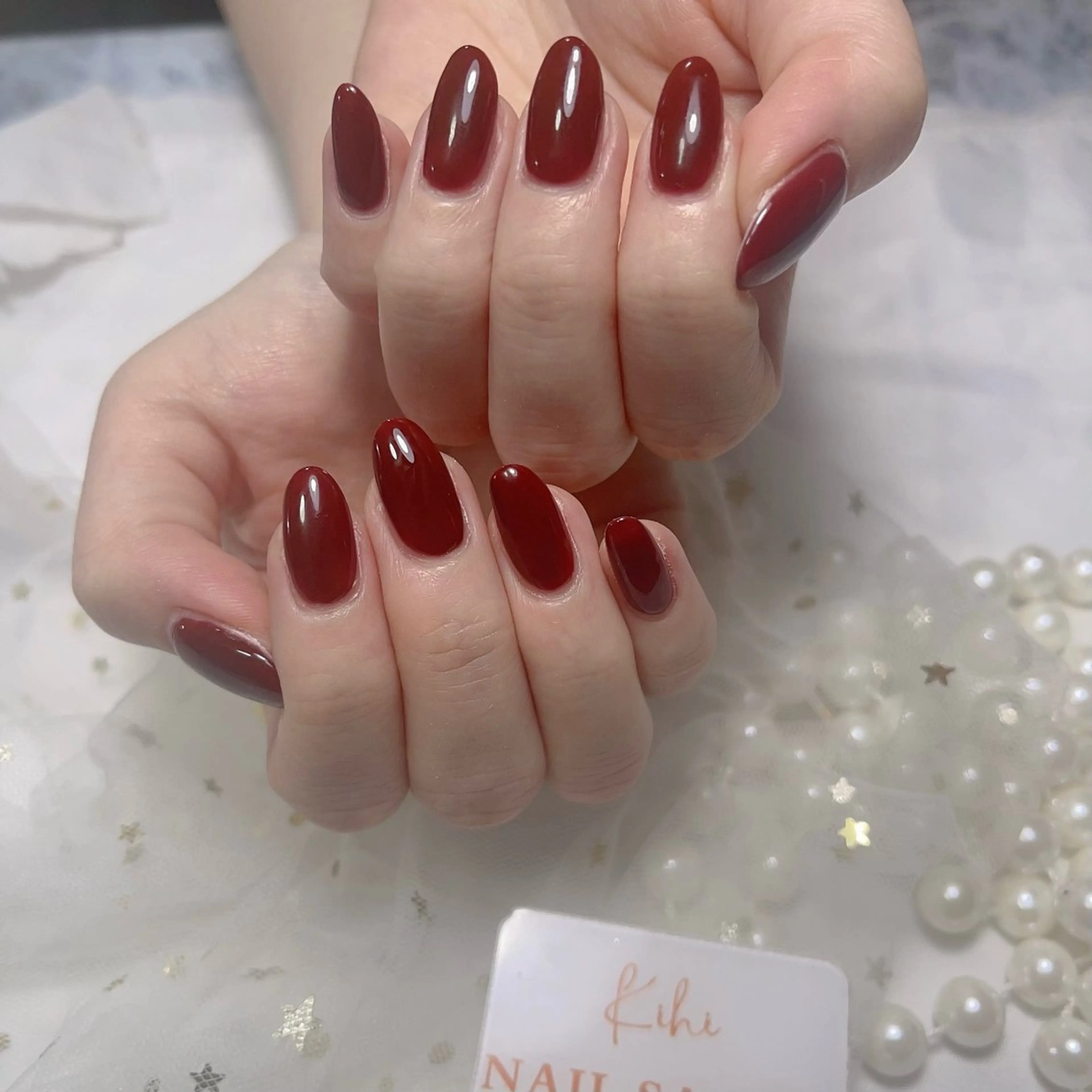 ネイル アートネイル フレンチネイル ジェルネイル グラデーション 韓国ネイル ハンドネイル 💕鈴木ユリ パラジェル/オフ無料のネイルデザイン