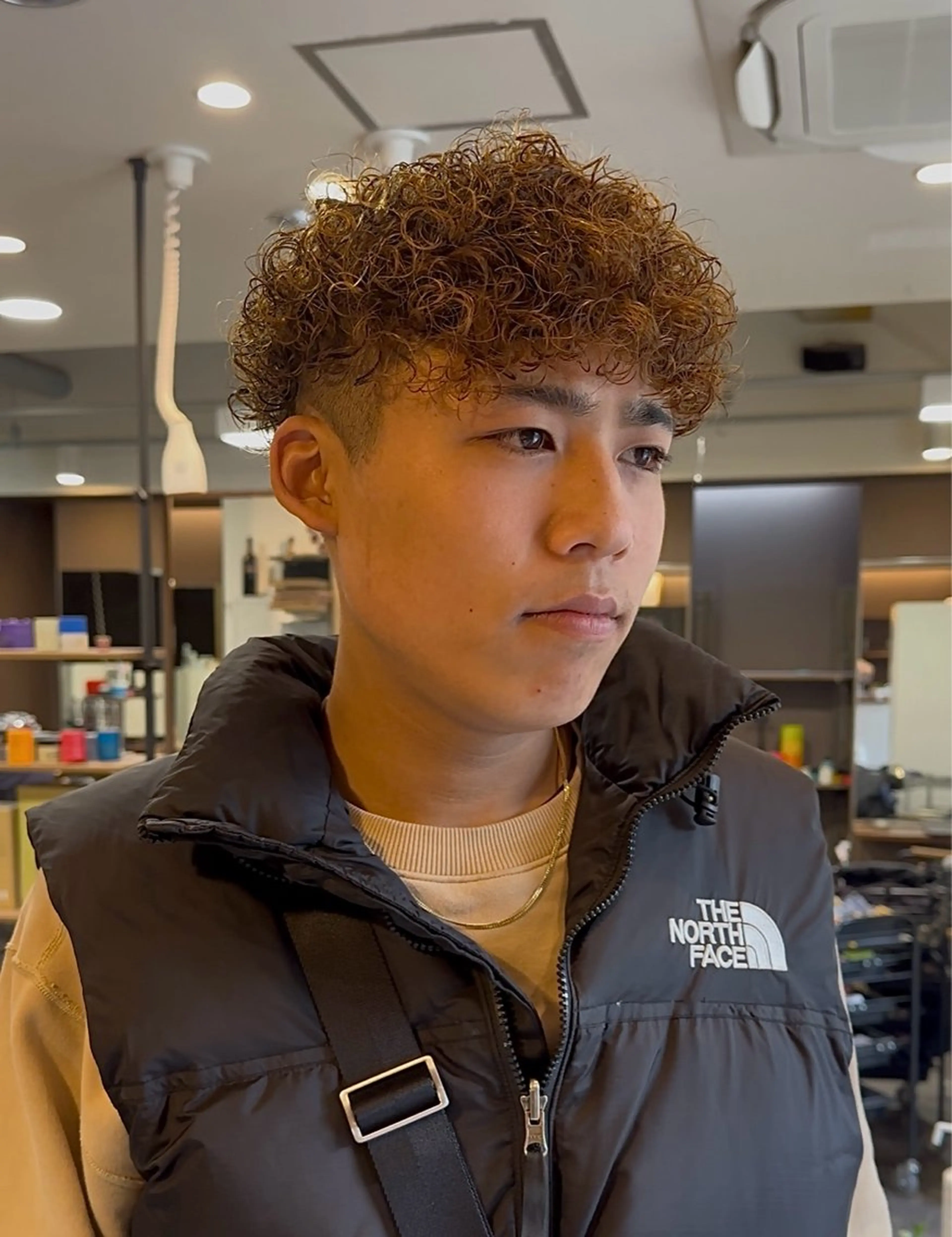 パーマ メンズ メンズパーマ プードルパーマ プードルパーマ スパイラルパーマ カット パーマ 年間2000名担当◎ パーマ職人/仲原佑樹のヘアスタイル