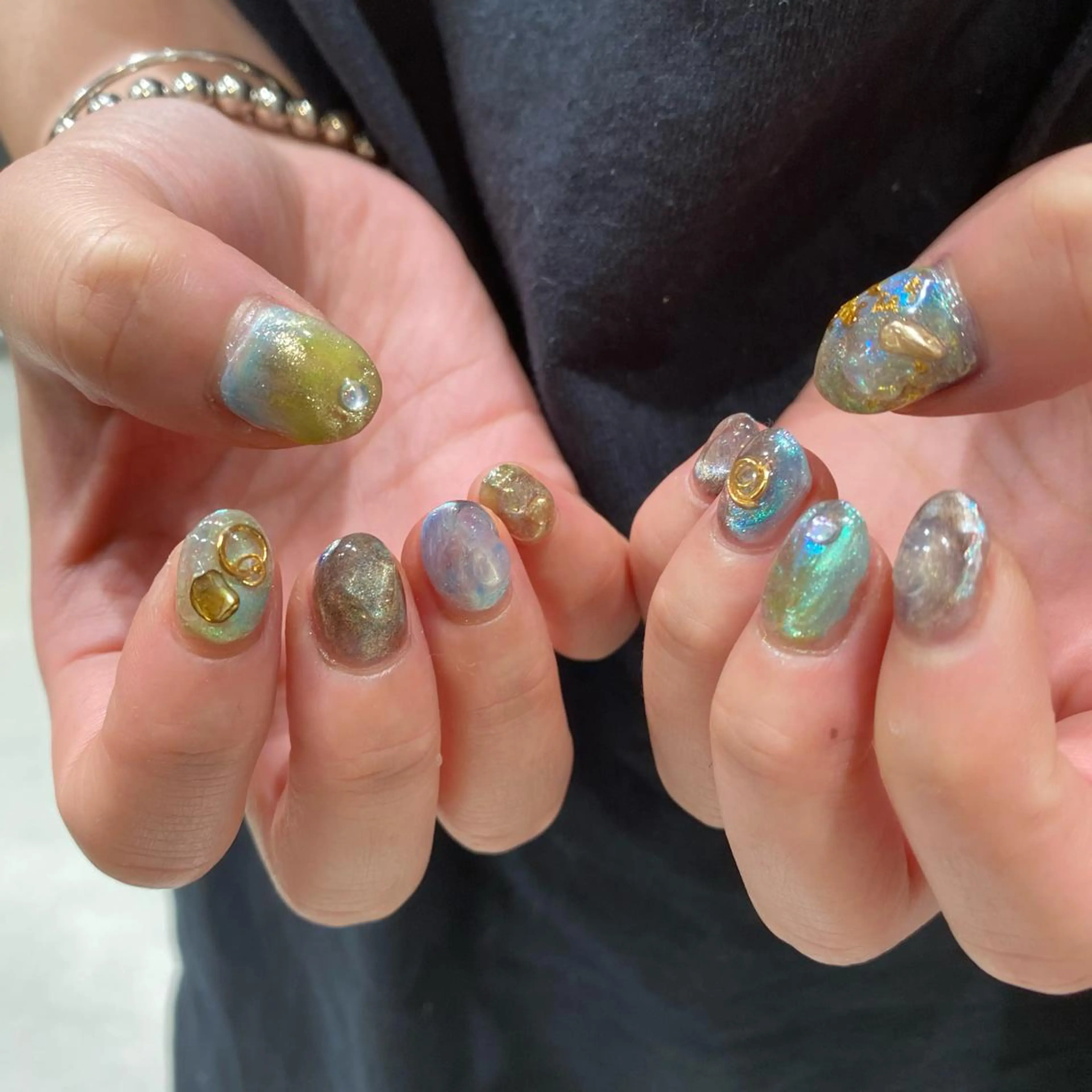 ネイル 平野葵🎀 hair/nailのネイルデザイン