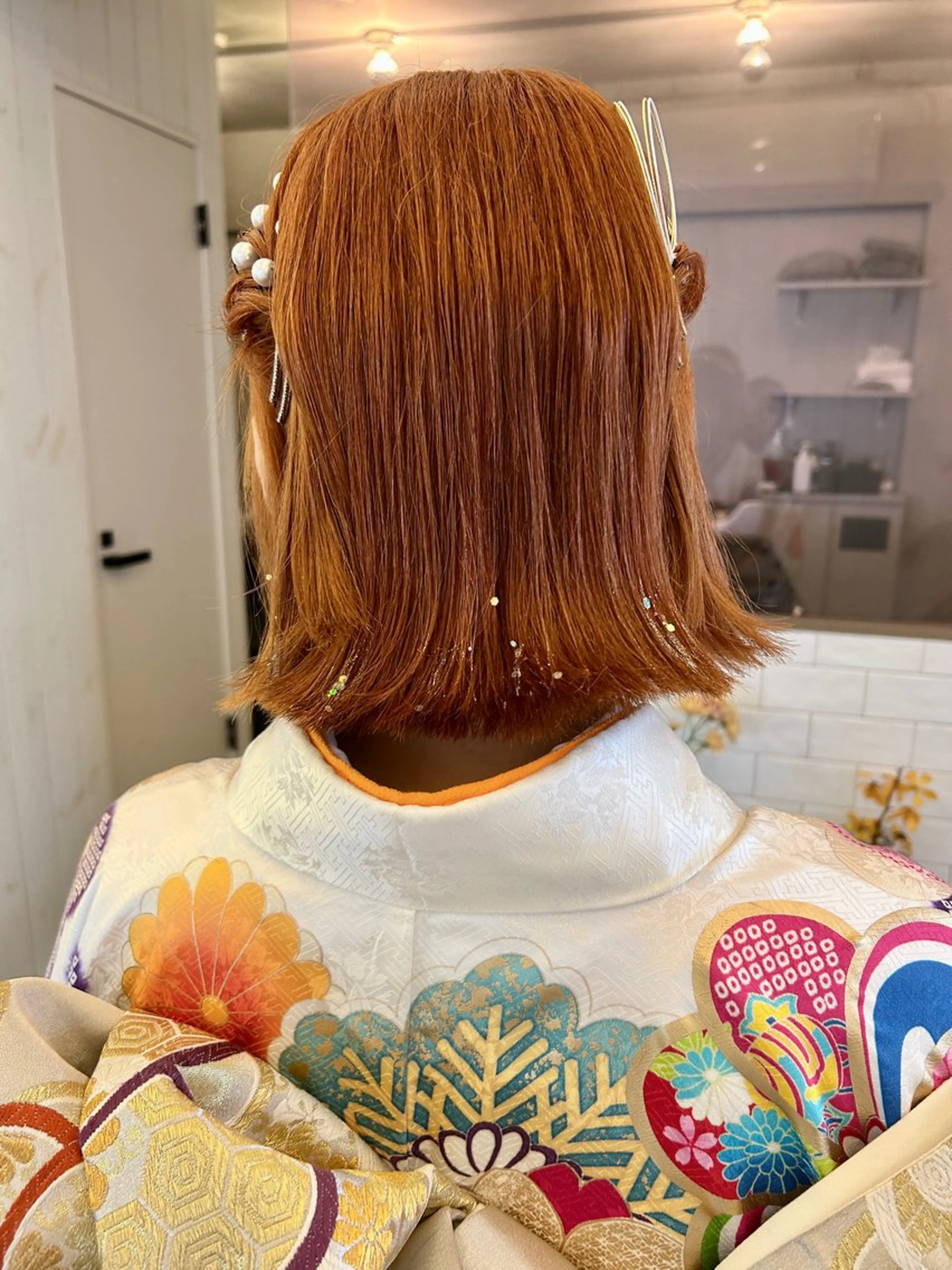 ミディアム ヘアアレンジ ヘアセット ヒロミ/アレンジ/ アンニュイ/透け感のヘアスタイル