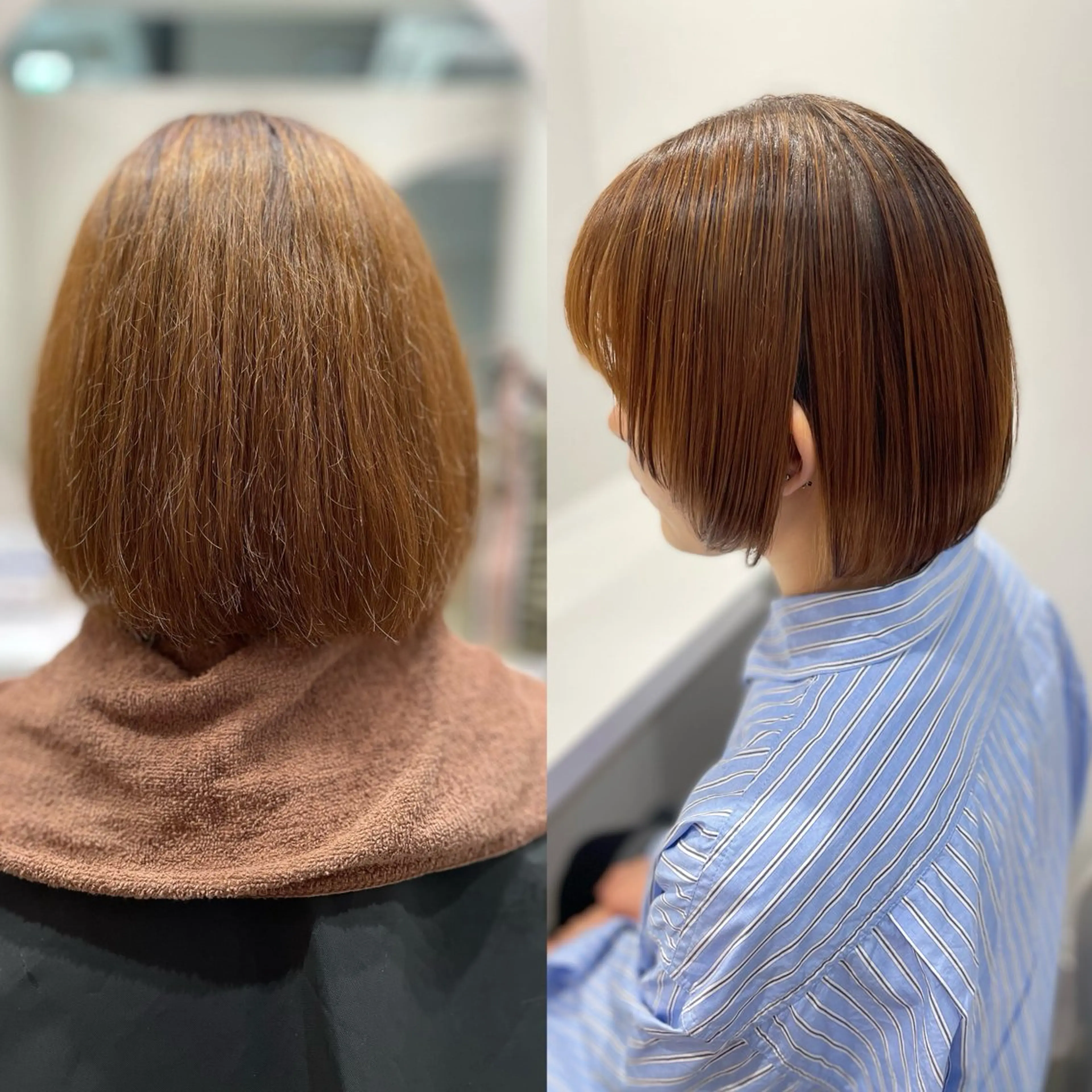 ショート 縮毛矯正 佐野 えり奈のヘアスタイル