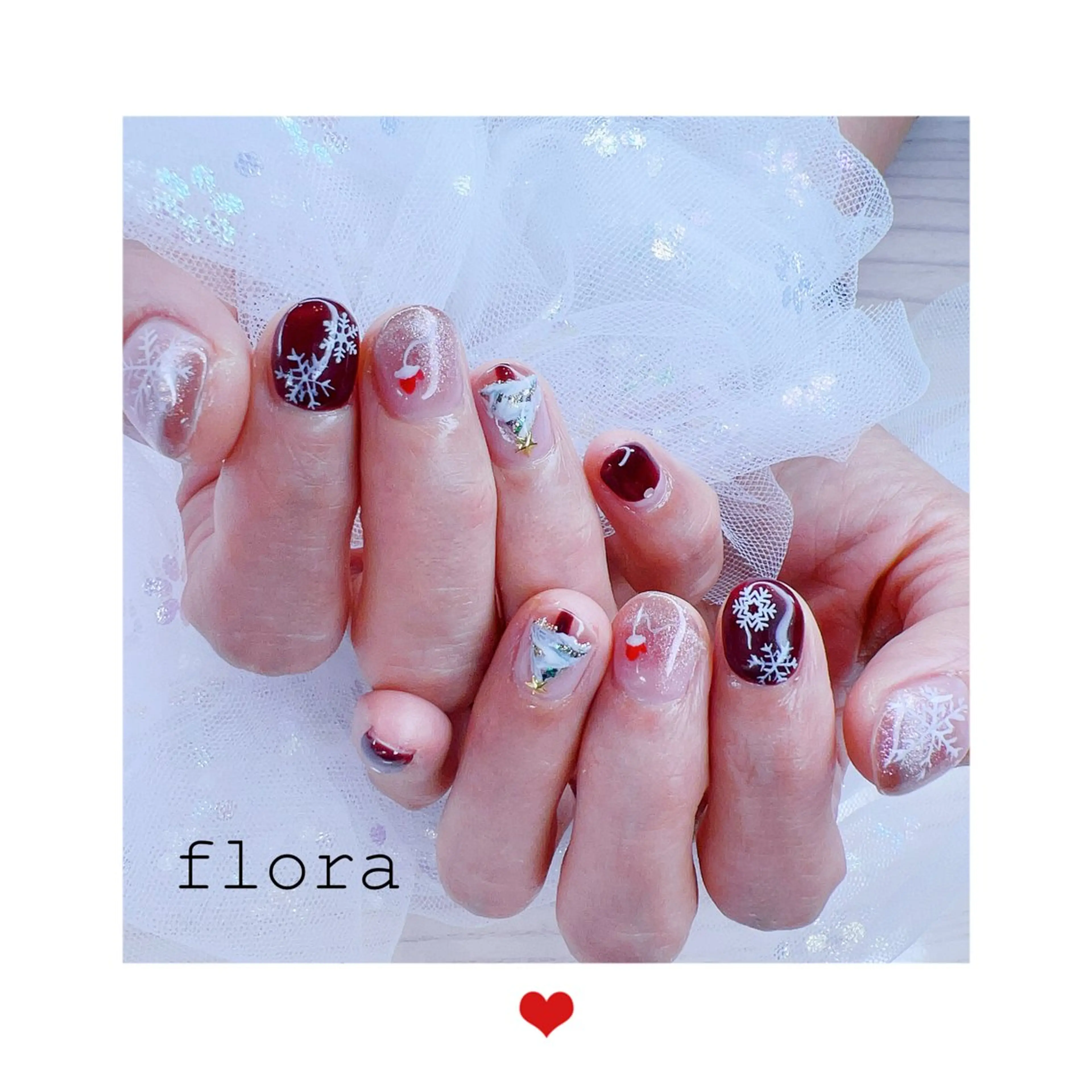 ネイル ハンドネイル flora nailのネイルデザイン