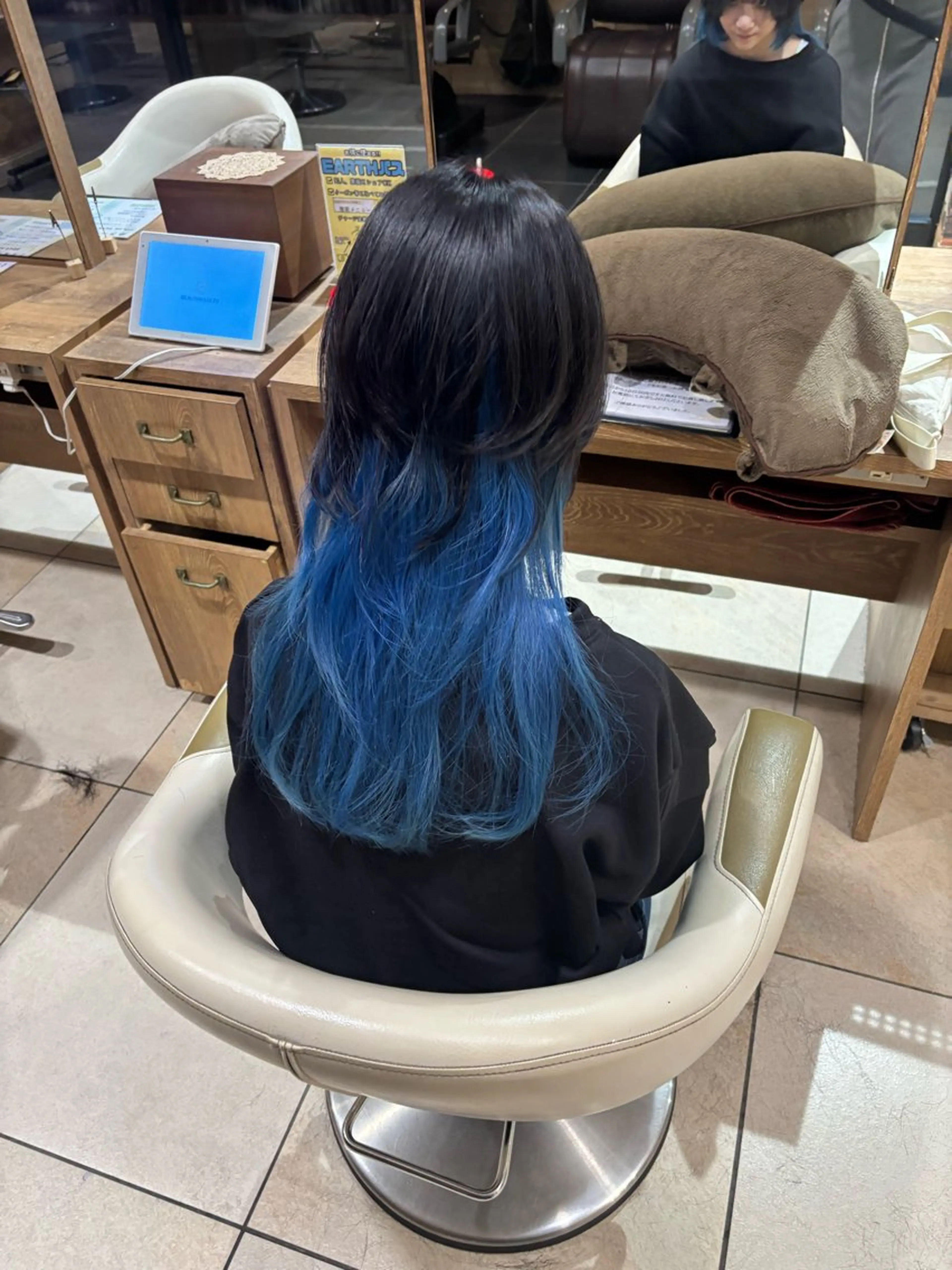 ロング 渡辺 恵理佳のヘアスタイル