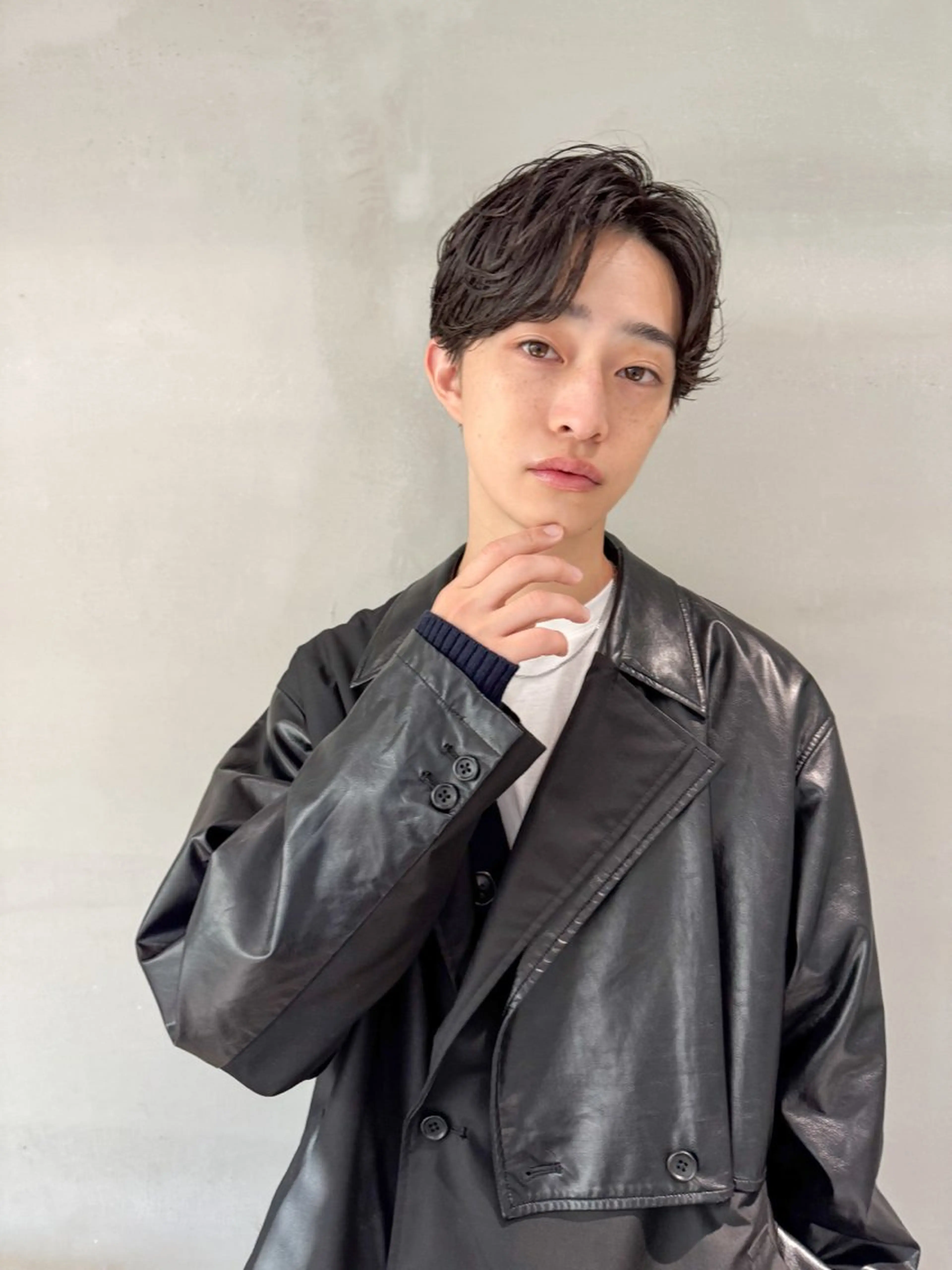 メンズ カット 山中 束真のヘアスタイル