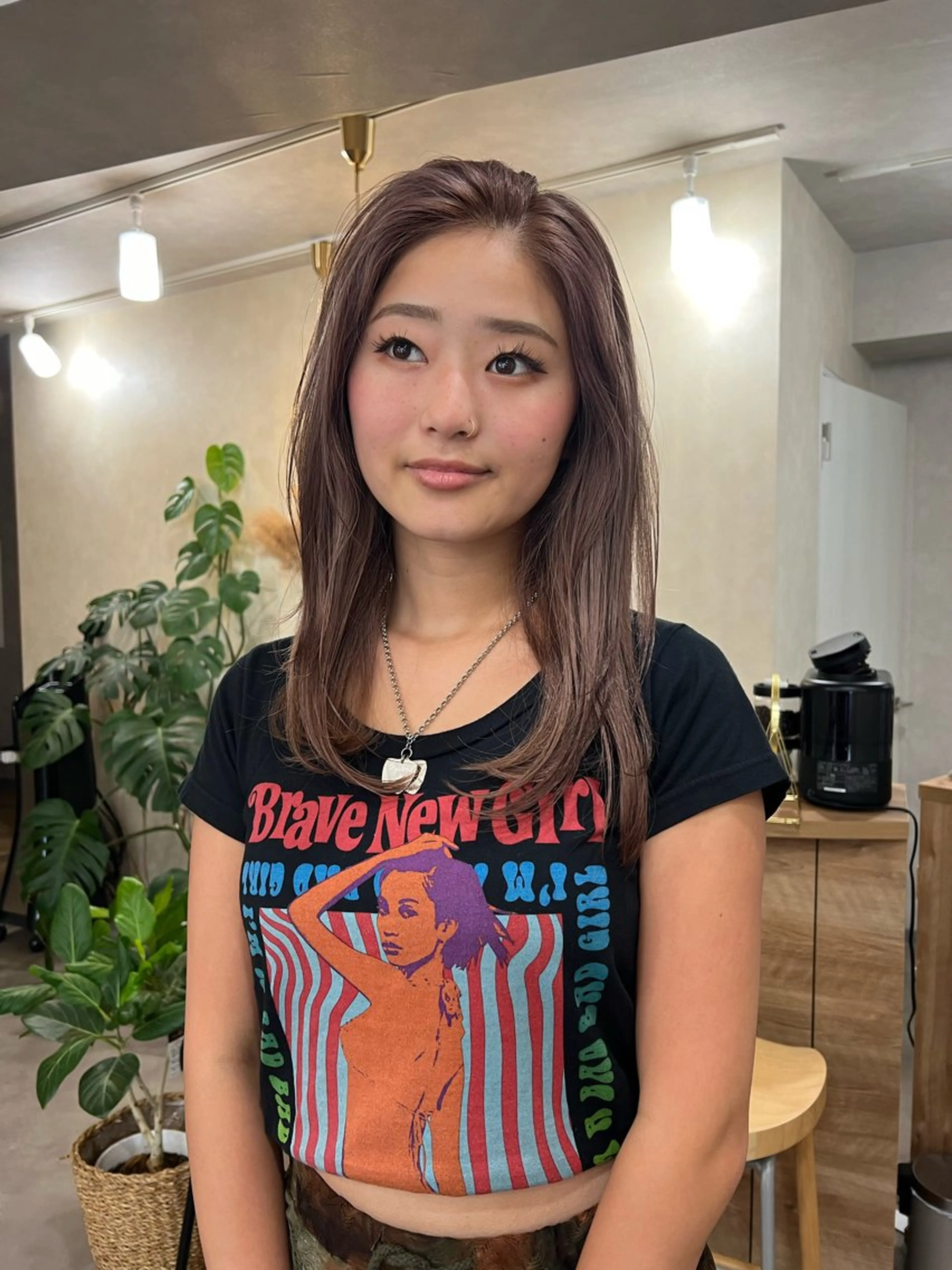 ミディアム 🌈いけだ あみ🌷のヘアスタイル