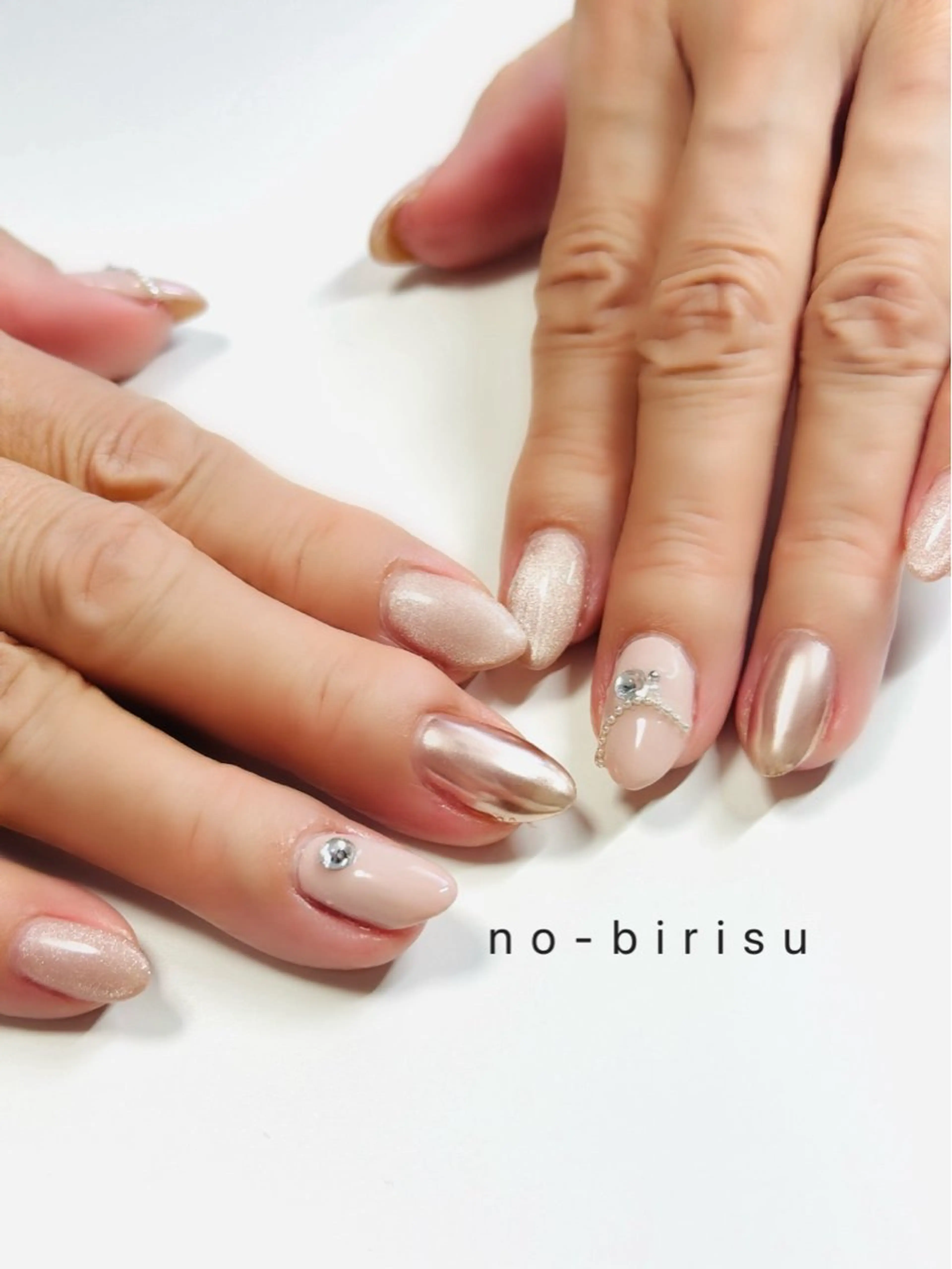 ネイル ハンドネイル no-birisu nailのネイルデザイン