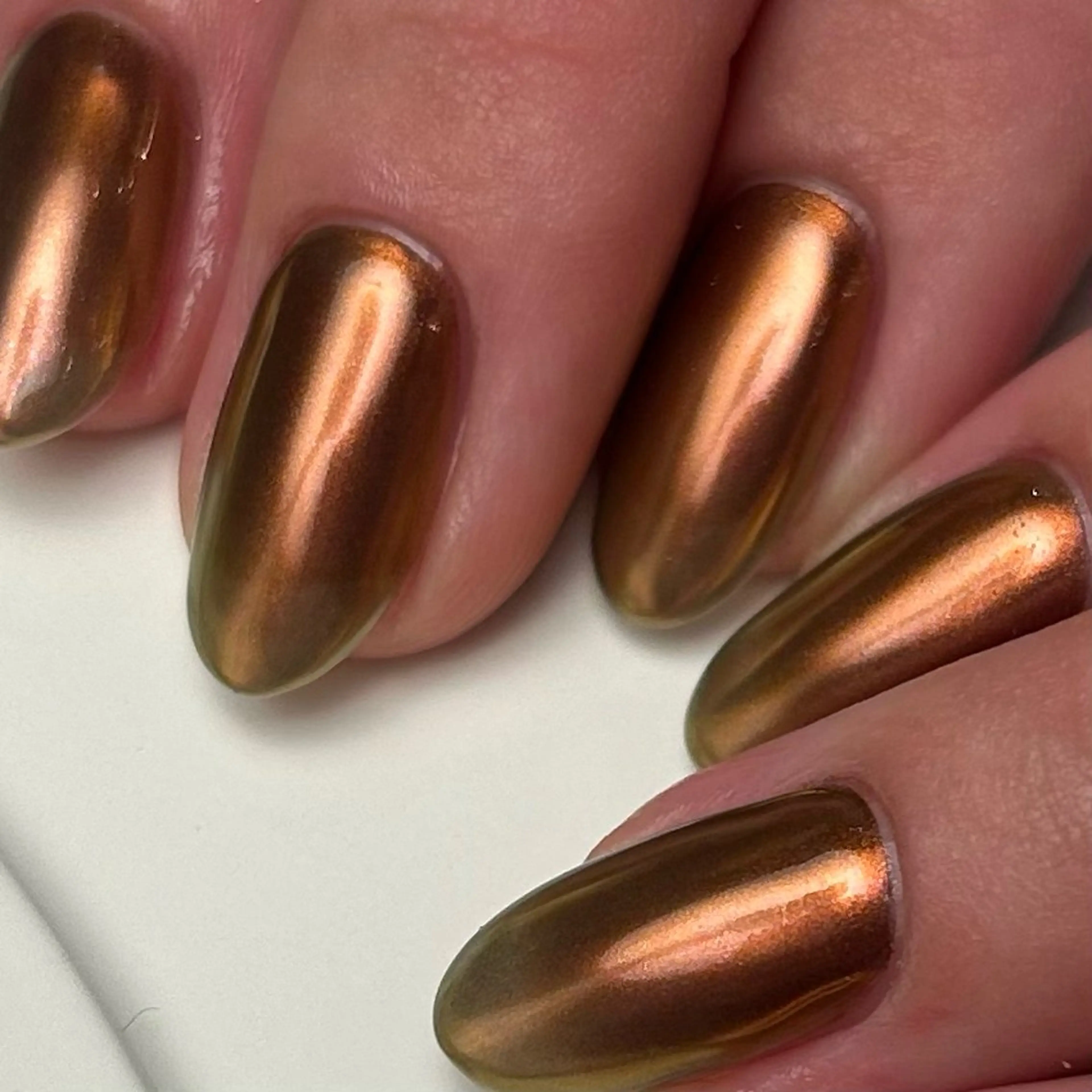 ネイル ミラーネイル ワンカラーネイル Yumi 広尾|恵比寿ネイルのネイルデザイン