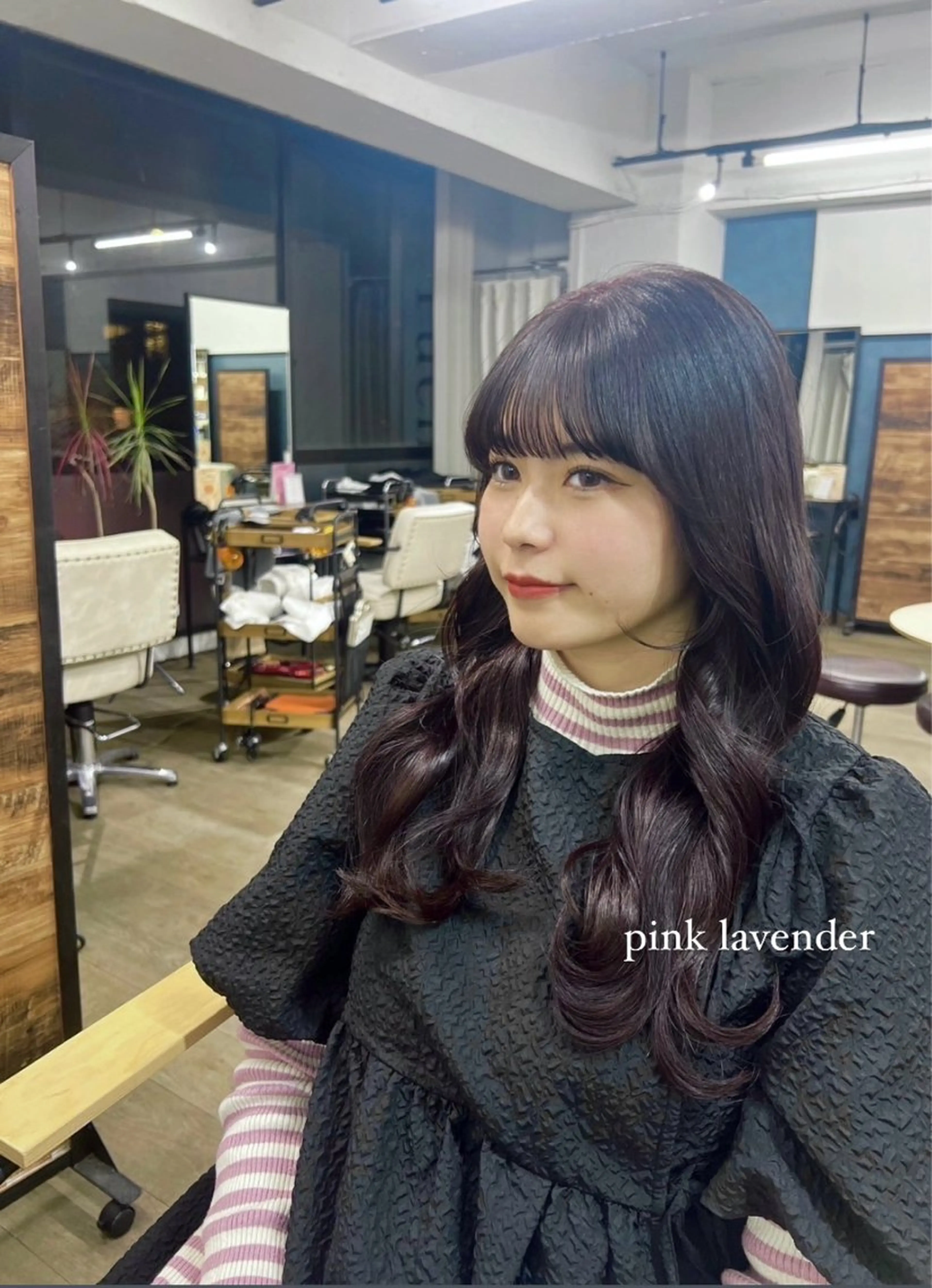 セミロング 酒井 緋菜のヘアスタイル