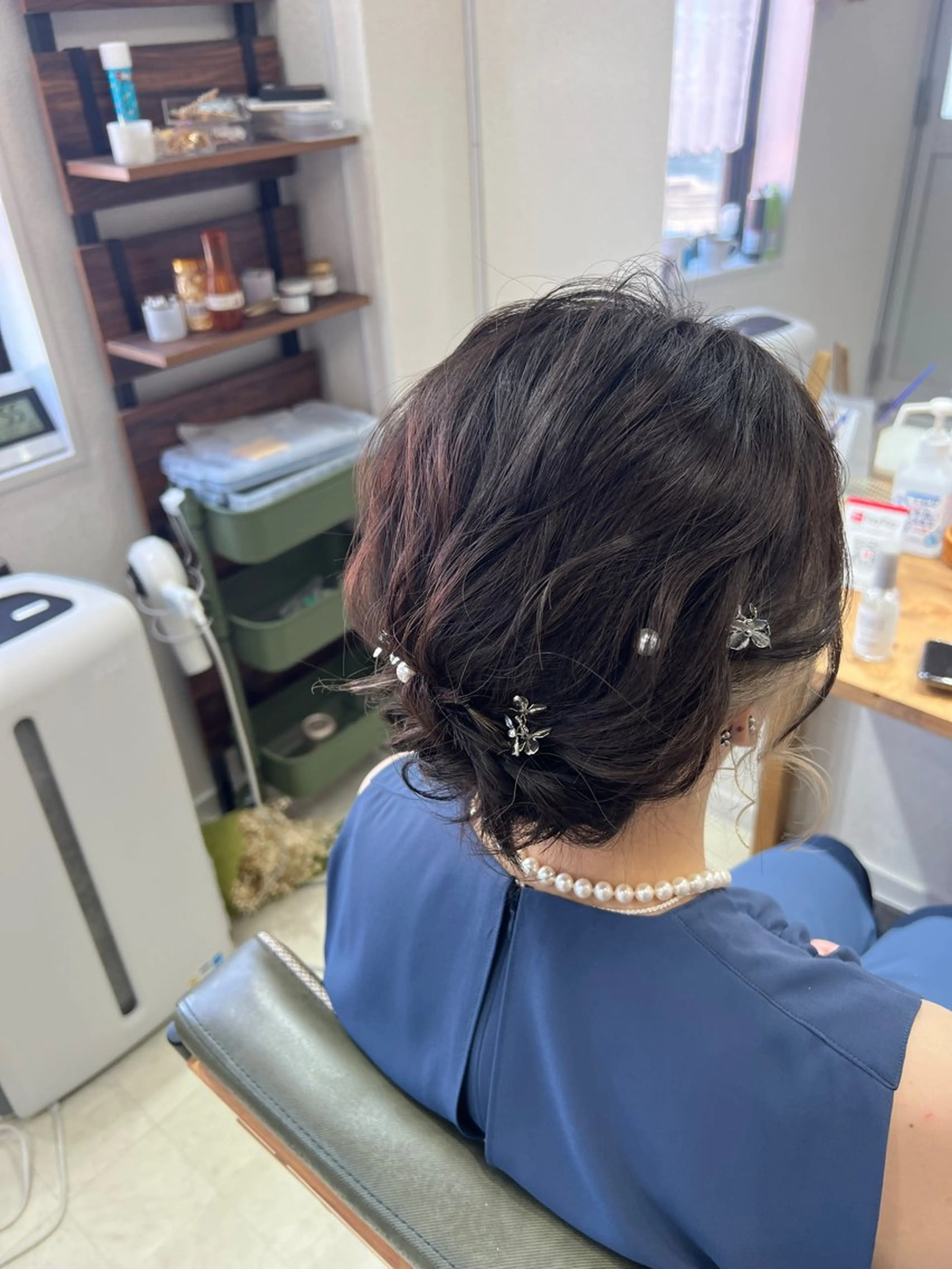 ミディアム ヘアアレンジ 山室 敬義のヘアスタイル